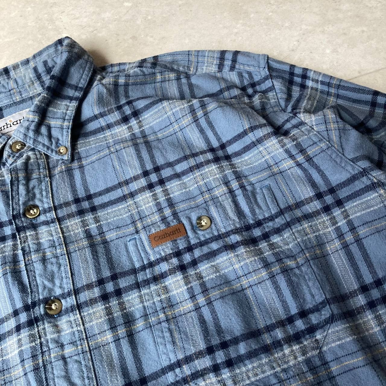 Carhartt Vintage Carhartt Flannel Button Shirt XXL Size US XXL / EU 58 / 5 - 2 Thumbnail