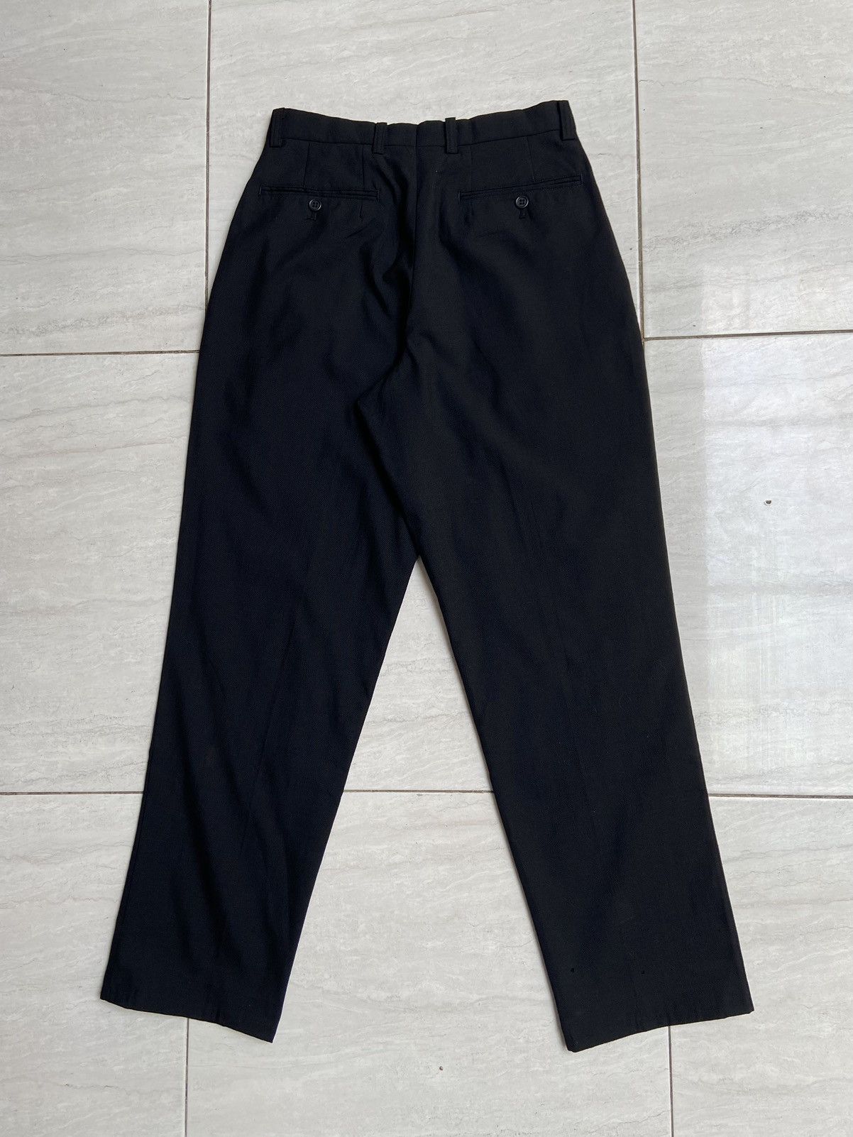 Issey Miyake ISSEY MIYAKE MEN Black Long Pants Size US 26 / EU 42 - 11 Thumbnail