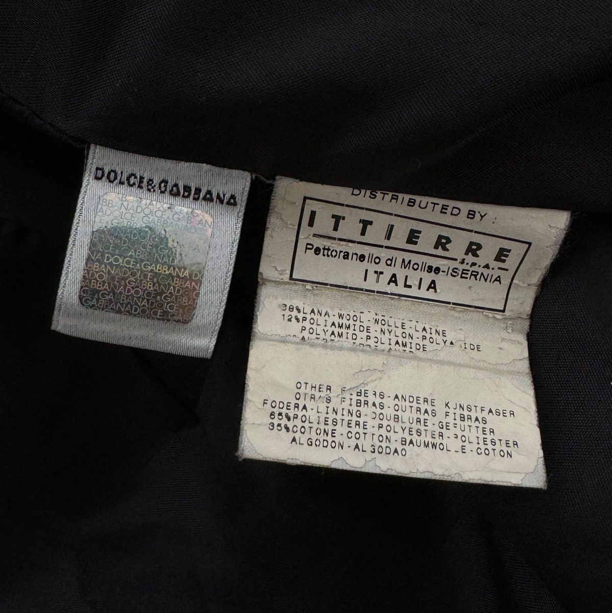 Dolce & Gabbana Dolce & Gabbana wool archive coat Size S / US 4 / IT 40 - 7 Thumbnail