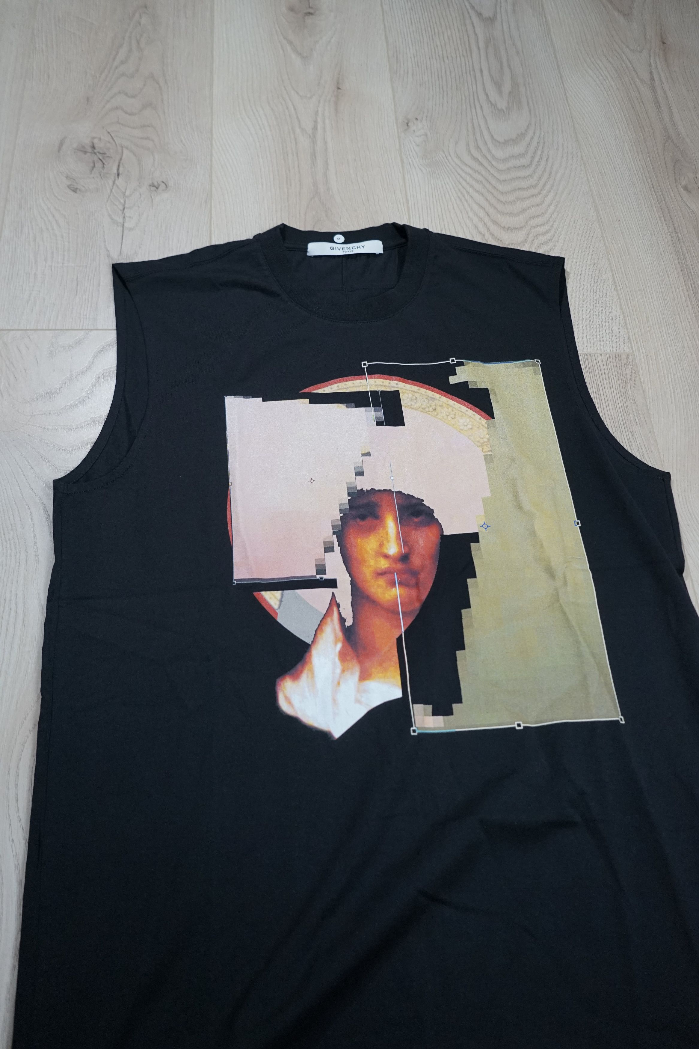 Givenchy FW16 TISCI GIVENCHY MADONNA PIXEL GLITCH ABSTRACT Size US M / EU 48-50 / 2 - 8 Thumbnail
