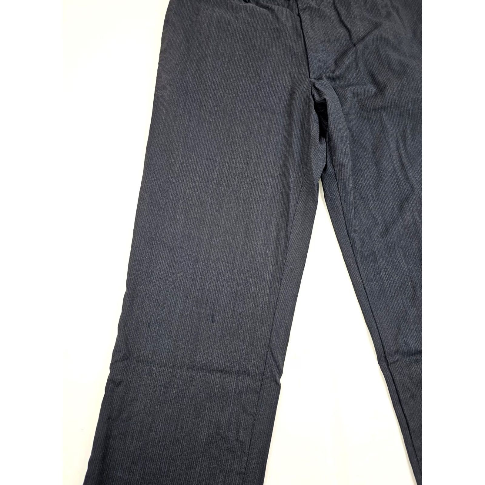 Banana Republic Banana Republic Men Pants Wool Pinstripe Classic Fit Straight 34x33 Gray 90s Preppy Biz Formal Slack Pants Size US 34 / EU 50 - 5 Thumbnail