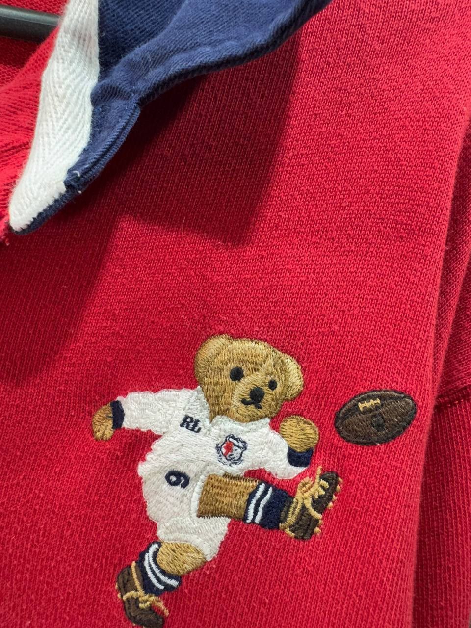 Polo Ralph Lauren The England Rugby Polo Ralph Lauren Shirt Polo Kicker Bear Size US XL / EU 56 / 4 - 4 Thumbnail