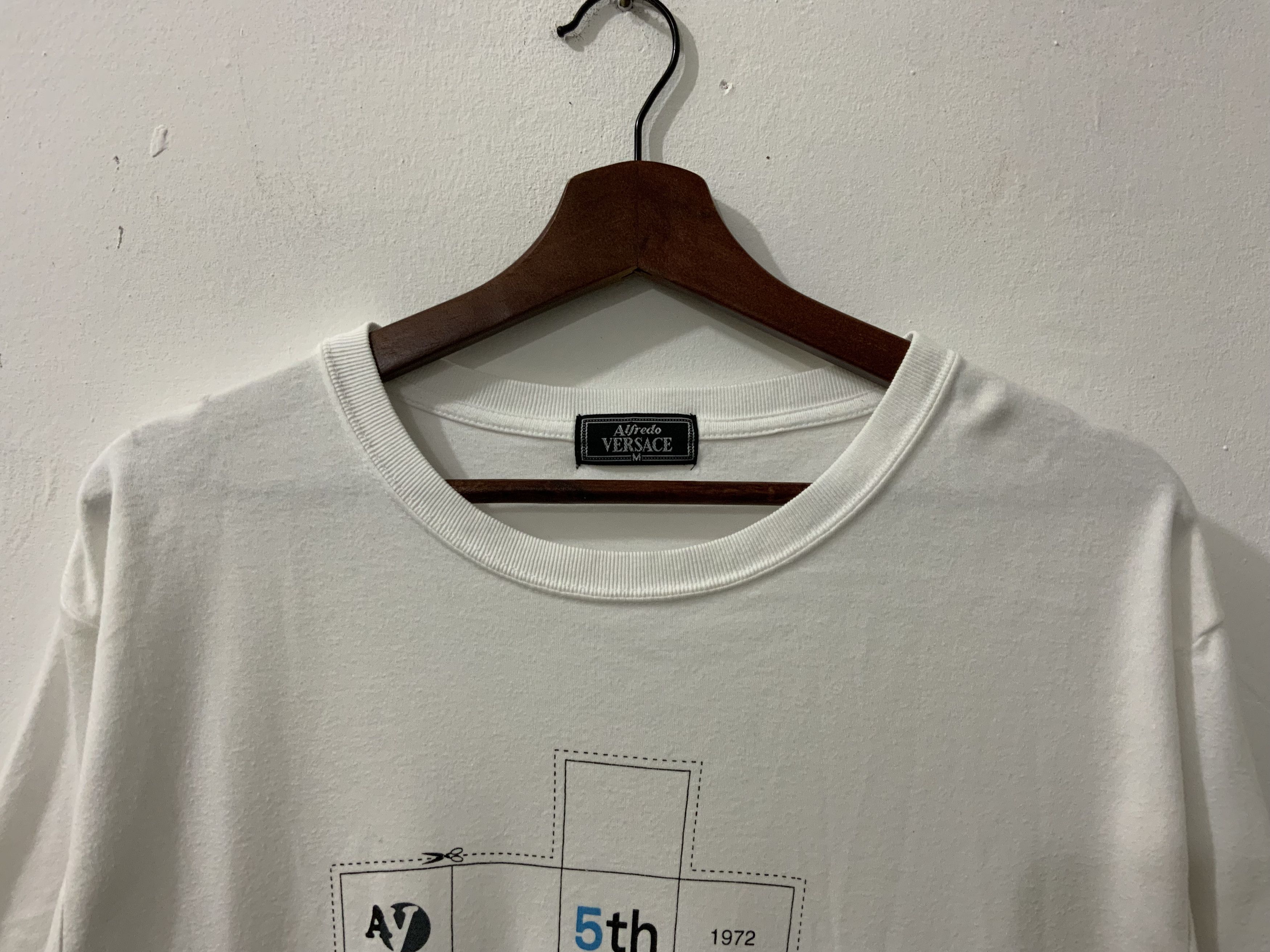 Japanese Brand Alfredo Versace Tee Size US M / EU 48-50 / 2 - 3 Thumbnail