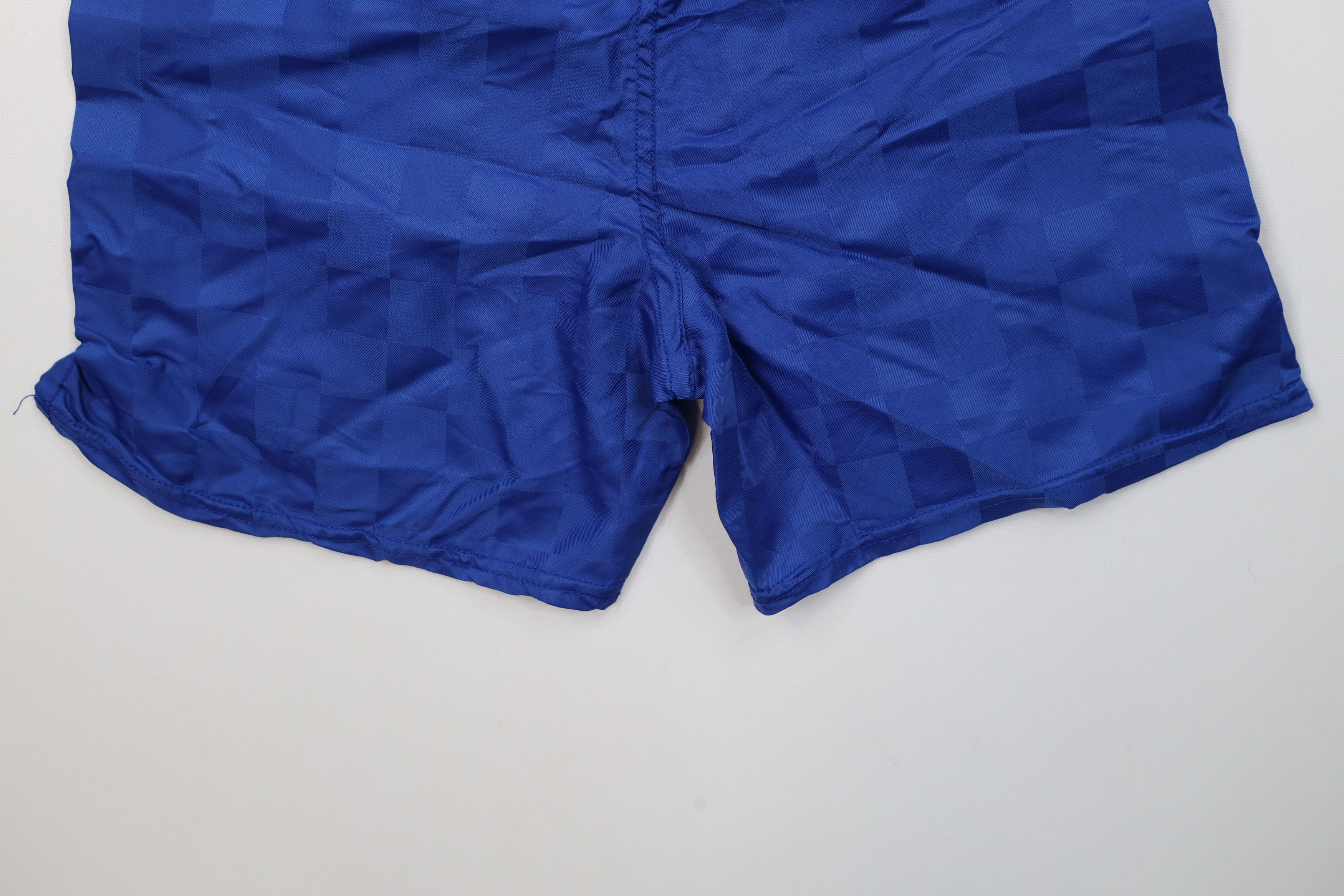 Vintage Vintage 90s Streetwear Jogging Soccer Shorts Blue Nylon Size US 28 / EU 44 - 11 Thumbnail