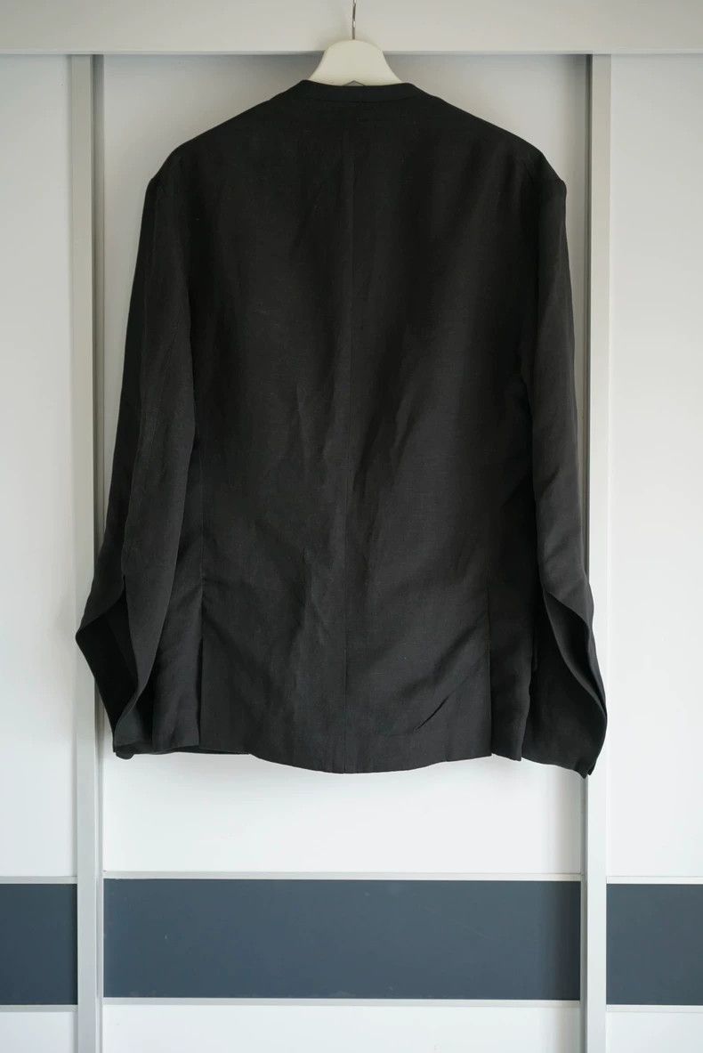 Yohji Yamamoto Yohji Yamamoto 15ss paper clip collarless track jacket-2505 Size US M / EU 48-50 / 2 - 2 Thumbnail
