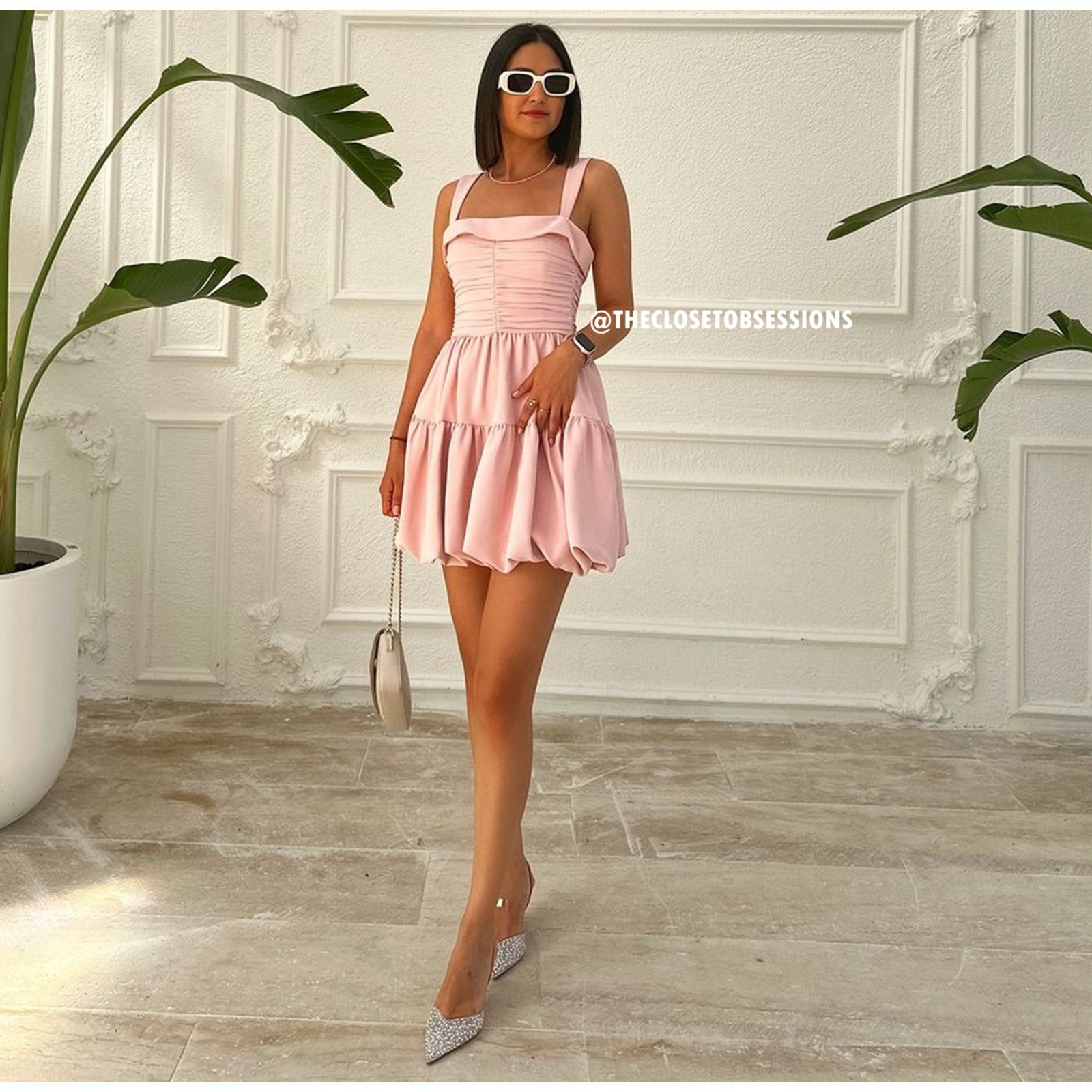 Zara ZARA BLOGGER FAVE!!! Ruched Mini Dress NWT Size L / US 10 / IT 46 - 18 Thumbnail