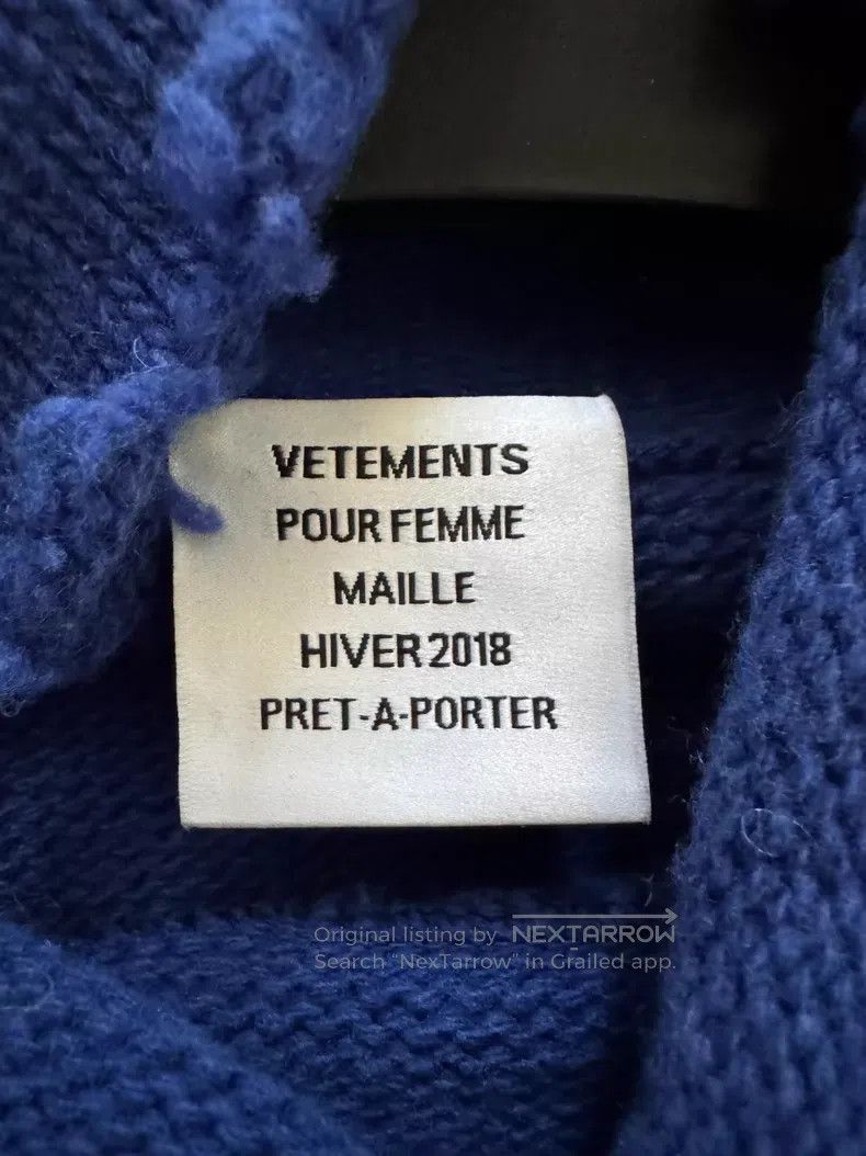 Vetements VETEMENTS European Union Star Knitwear Size US L / EU 52-54 / 3 - 4 Thumbnail