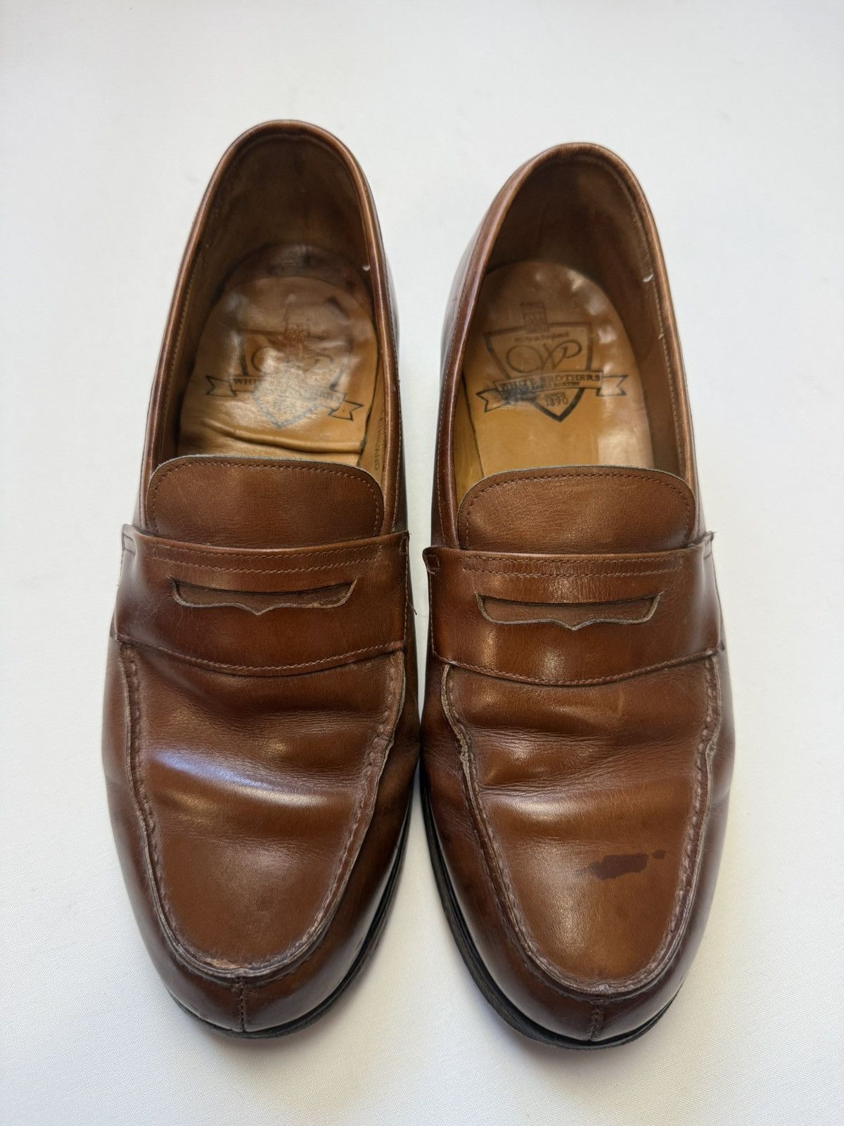 Vintage Rare White Brothers Of Earls Barton made in England Brown Size US 9.5 / EU 42-43 - 2 Thumbnail