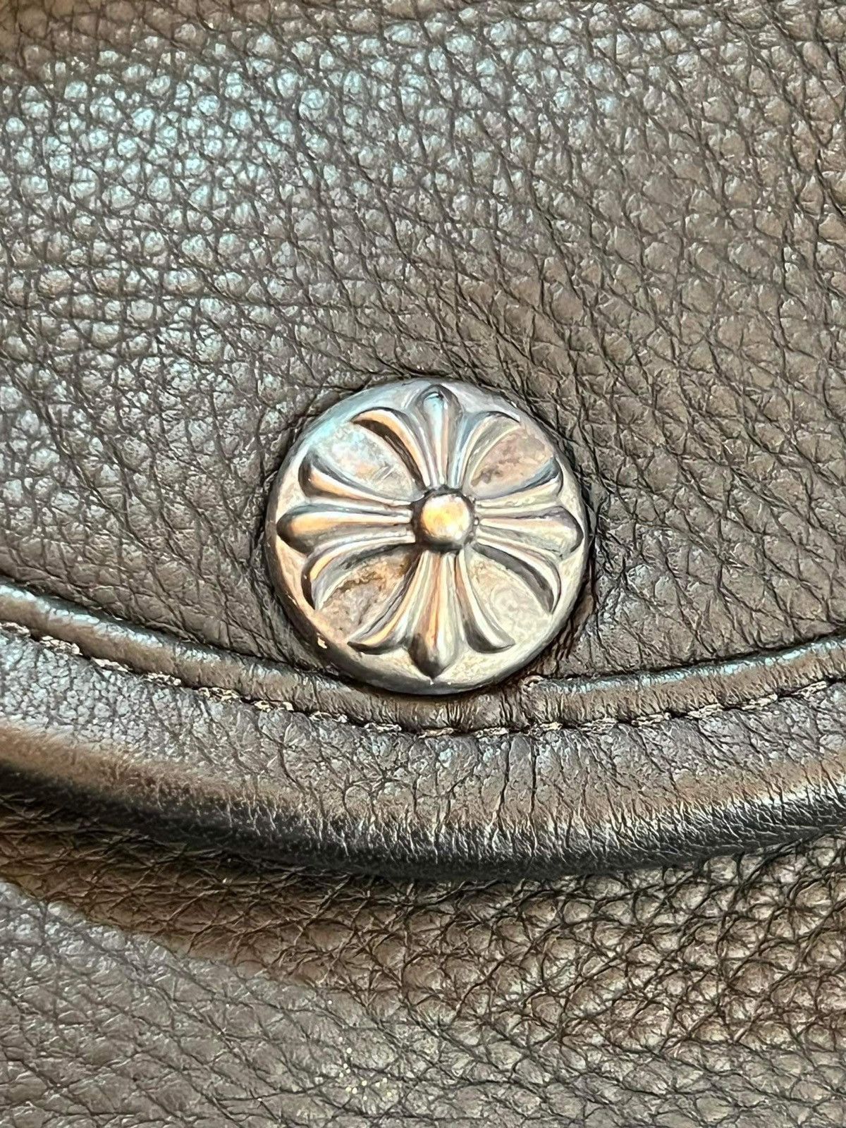 Chrome Hearts Chrome Hearts Leather Bag rare supreme jeans denim travis Size ONE SIZE - 5 Thumbnail