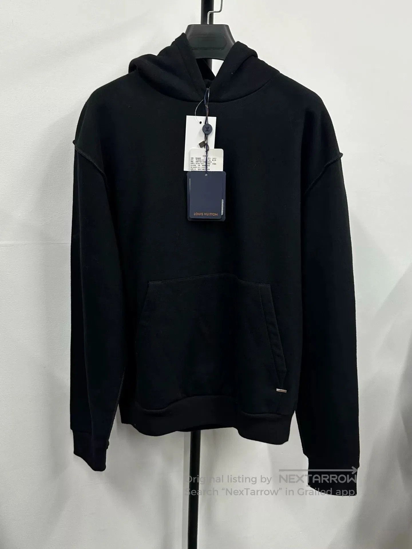 Louis Vuitton black hooded sweatshirt from louis vuitton. Size US S / EU 44-46 / 1 - 1 Thumbnail