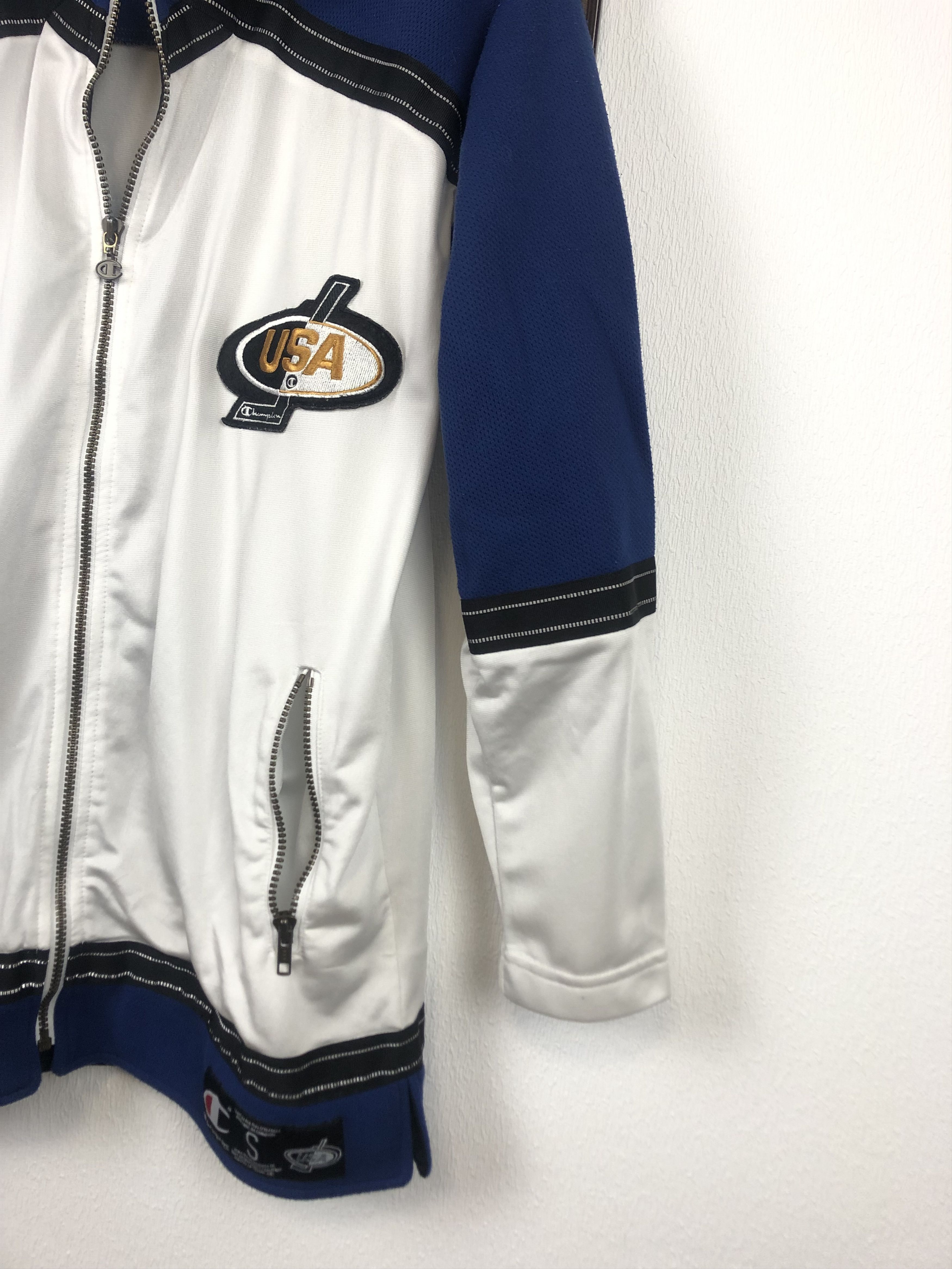 Champion Vintage Champion USA Team Top Jacket Ice Hockey Sweatshirt Size US S / EU 44-46 / 1 - 10 Thumbnail