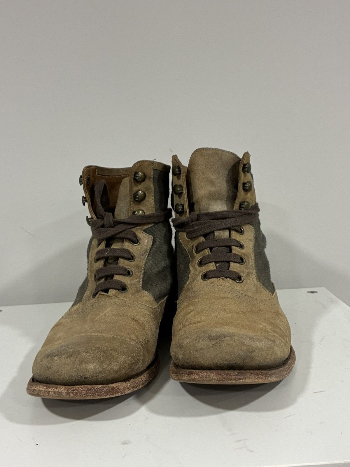 John Varvatos Spectator Lace Boot EU 41.5 USA 8.5 Size US 8.5 / EU 41-42 - 4 Thumbnail