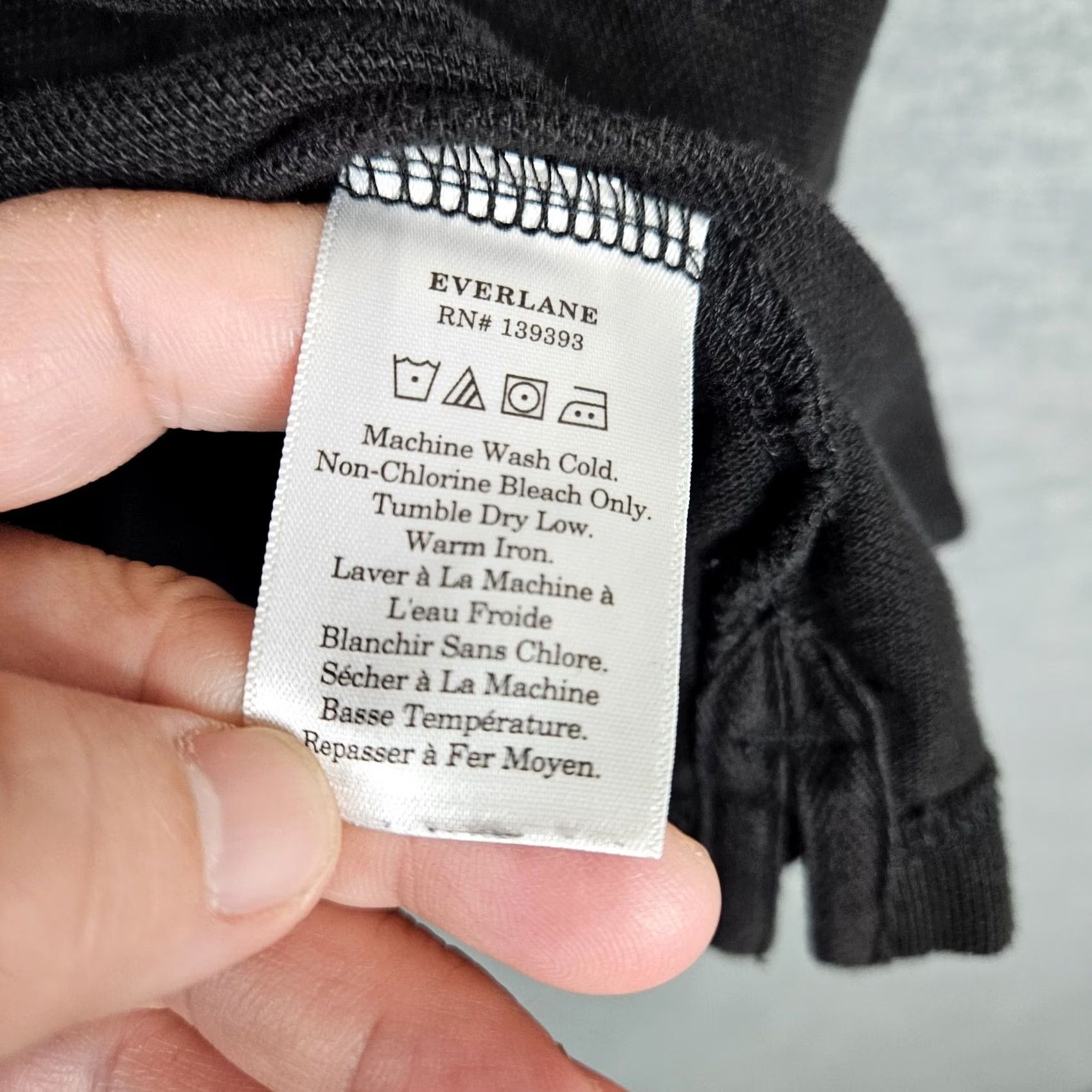 Everlane Everlane Polo Shirt Short Sleeve Black Cotton Polyester Sz L Regular Mens Size US L / EU 52-54 / 3 - 6 Thumbnail