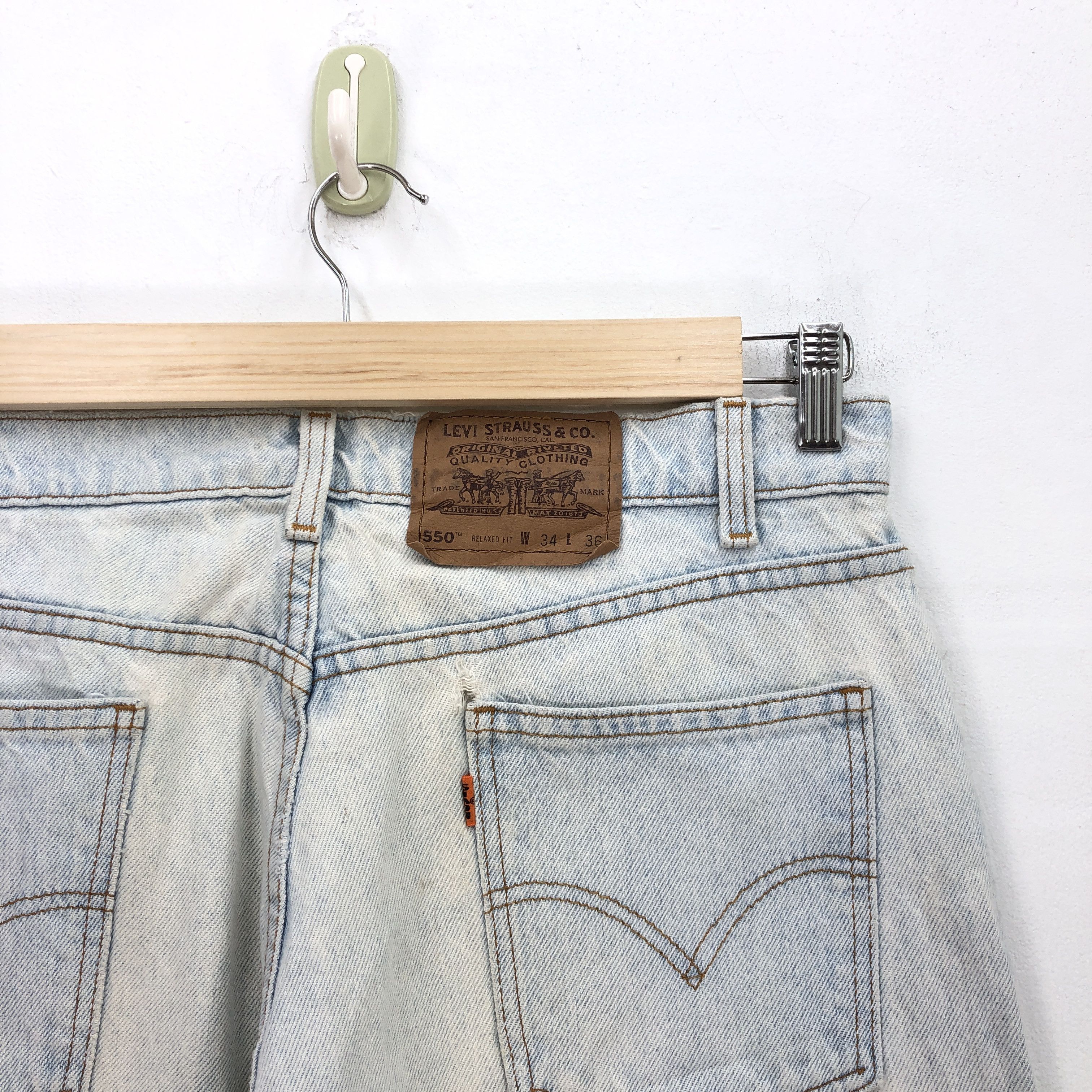 Levi's Vintage Levi's Light Wash Jeans Levis Faded Levis Denim Size US 32 / EU 48 - 5 Thumbnail