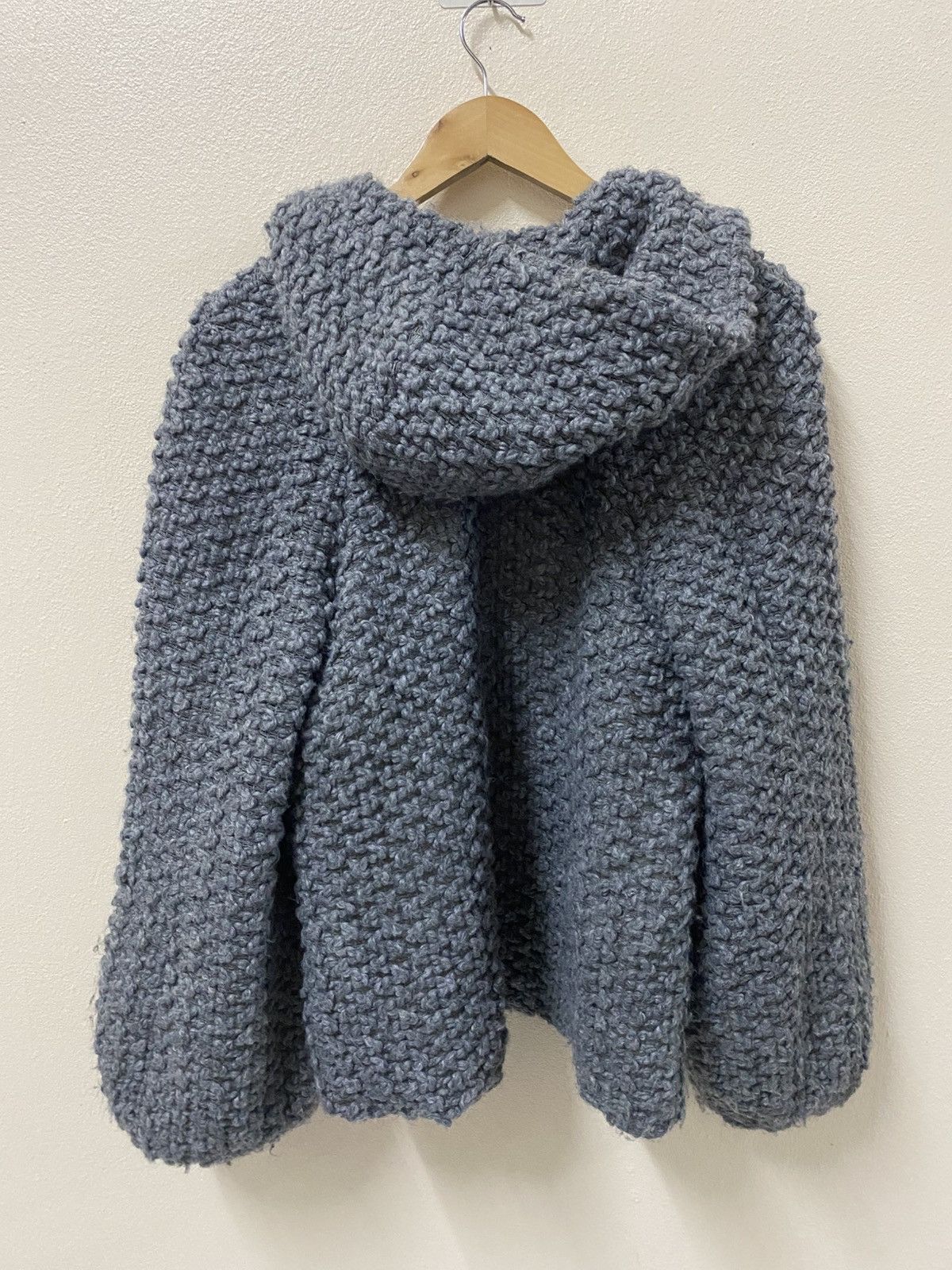 Issey Miyake Tsumori Chisato Textured Knit Hooded Jacket –Japan Archive Size M / US 6-8 / IT 42-44 - 2 Thumbnail