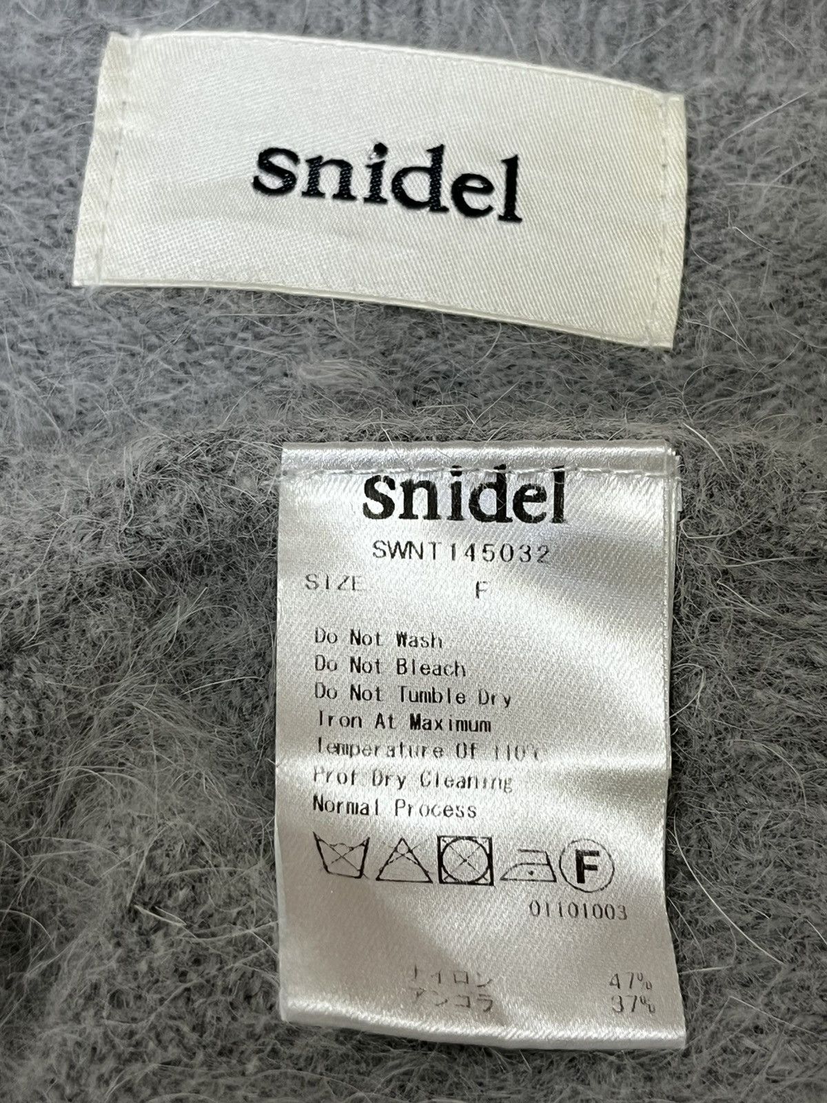 Japanese Brand Nice🔥Japanese brand SNIDEL “bridge” 15% rayon knit sweats Size US M / EU 48-50 / 2 - 11 Thumbnail