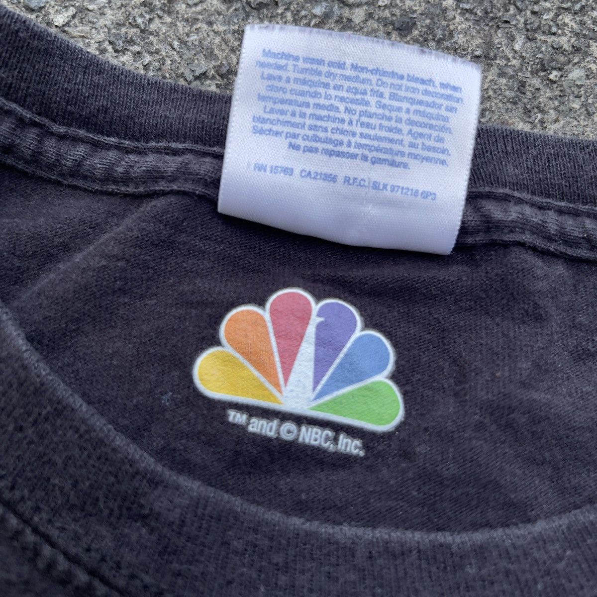 Hanes × Vintage Vintage Y2K NBC BIGGEST LOSER Promo Shirt Size US XL / EU 56 / 4 - 5 Thumbnail