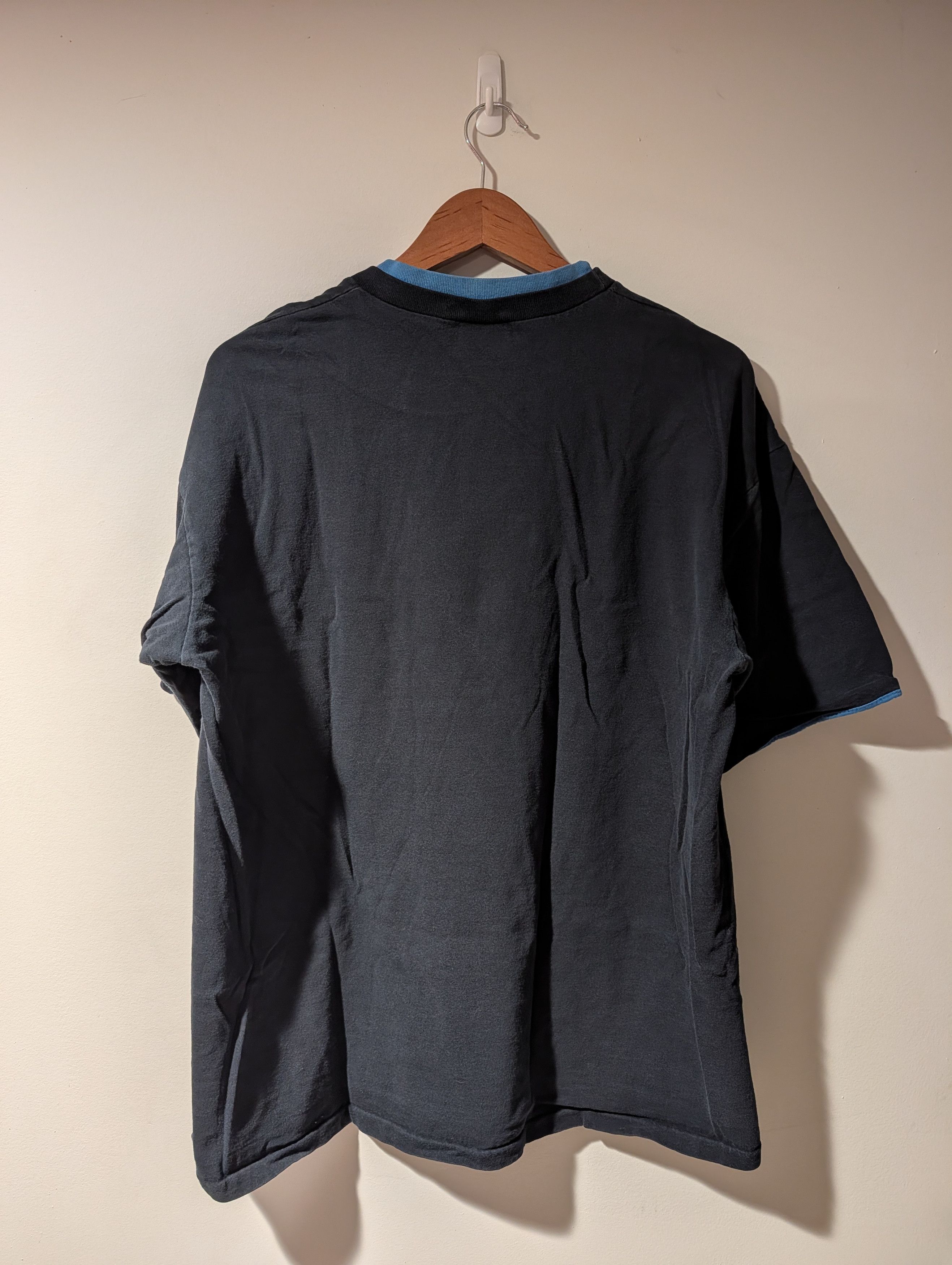NFL VTG New York Giants Jostens Double Collar Football T Shirt Size US XL / EU 56 / 4 - 5 Thumbnail