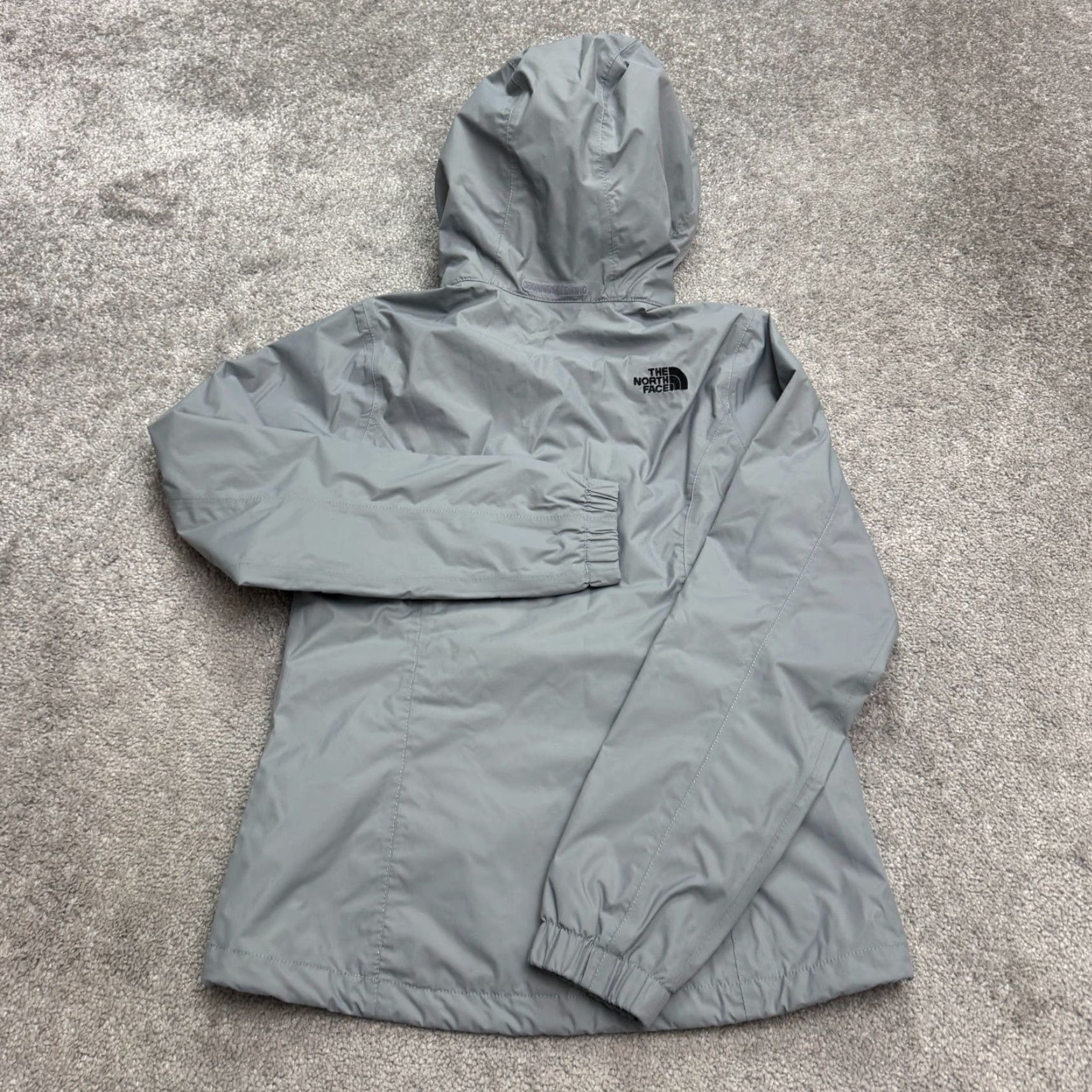The North Face The North Face DryVent Resolve 2 Windbreaker Hoodie Jacket Womens XS Gray Nylon Size XS / US 0-2 / IT 36-38 - 2 Thumbnail
