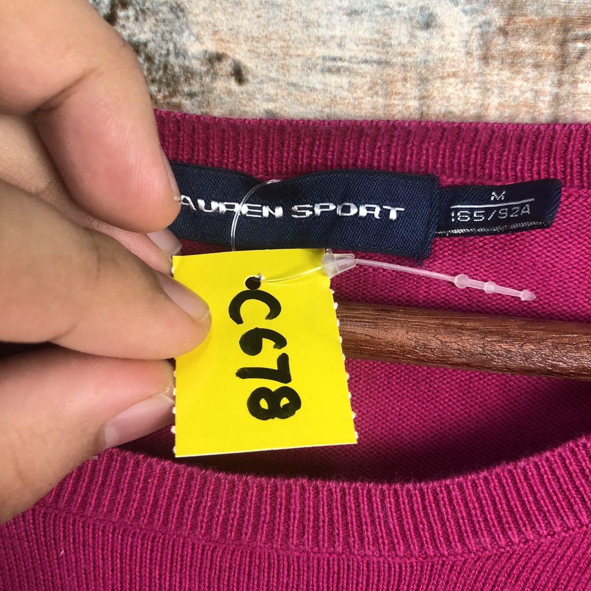 Polo Ralph Lauren DL Polo Ralph Lauren Pink Knitwear #C678 Size M / US 6-8 / IT 42-44 - 12 Thumbnail