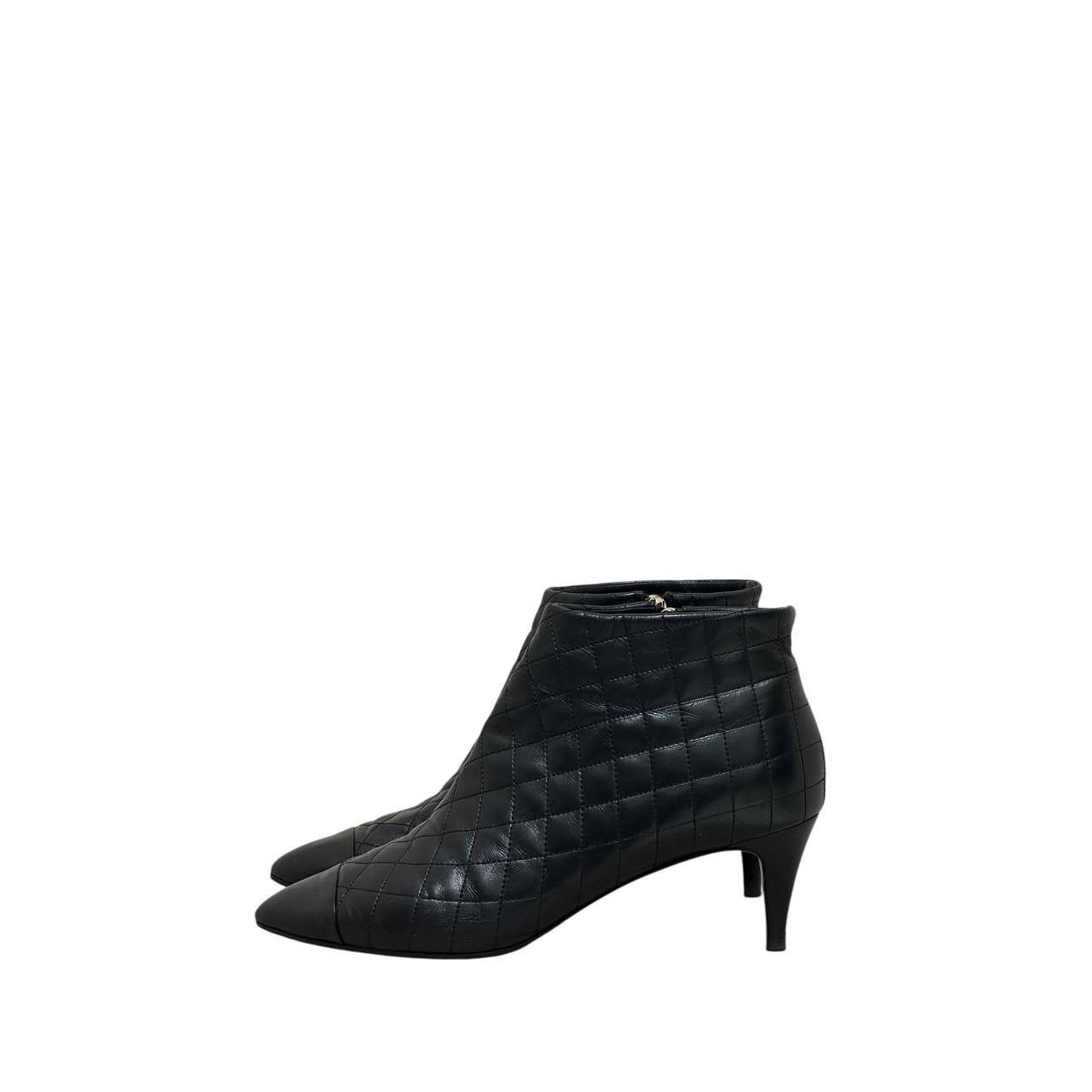 Chanel Chanel 2015 Camellia Accents Booties – Size 41 Size US 10 / IT 40 - 2 Thumbnail