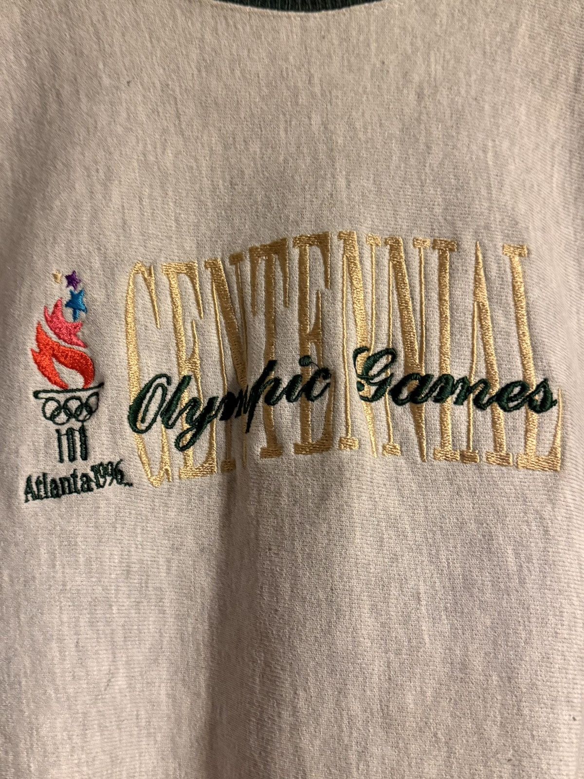 Champion vintage 90s champion reverse weave Atlanta 1996 olympics Size US M / EU 48-50 / 2 - 2 Thumbnail