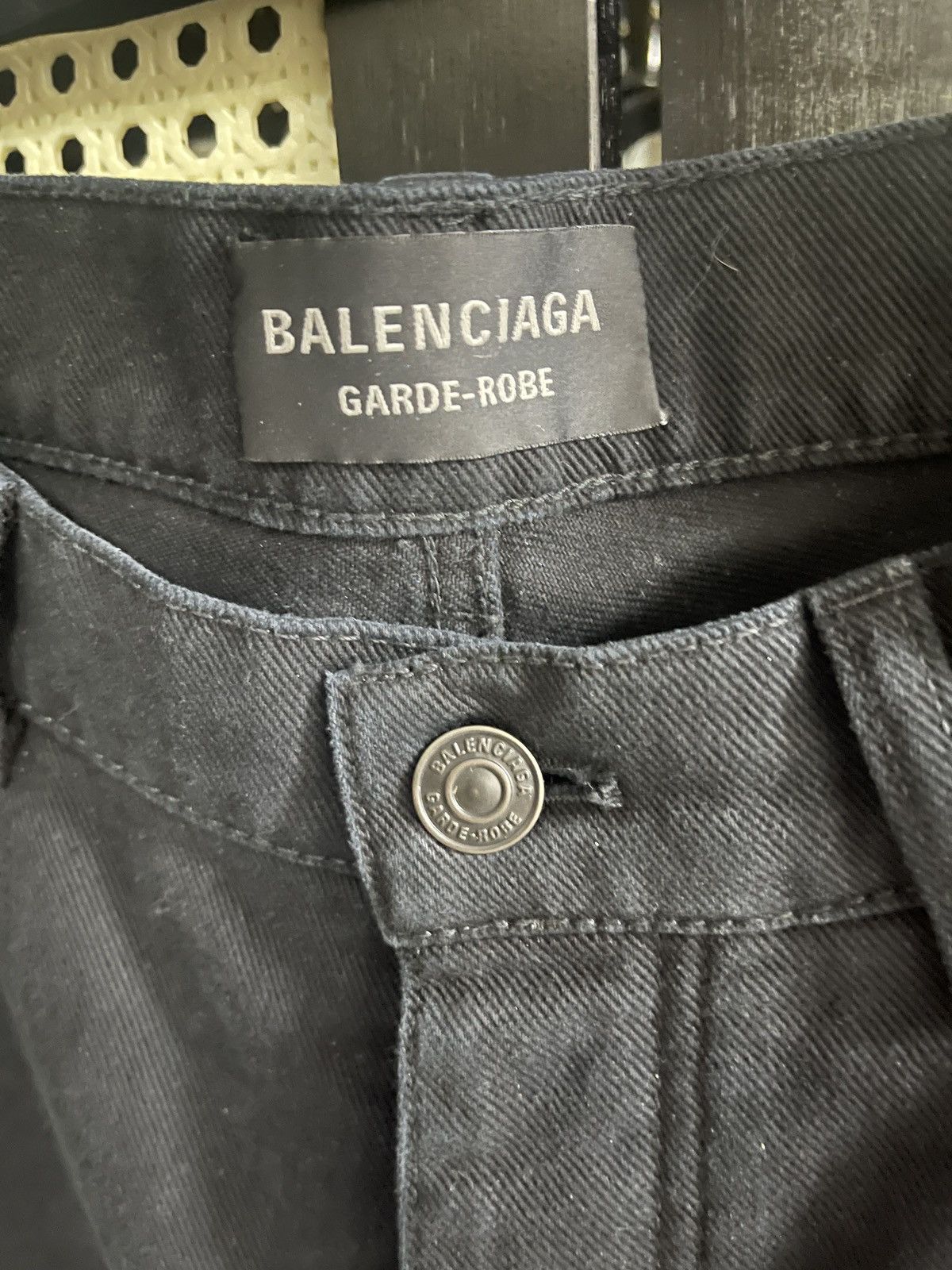 Balenciaga Balenciaga Garde-Robe Black Jeans Size US 30 / EU 46 - 3 Thumbnail