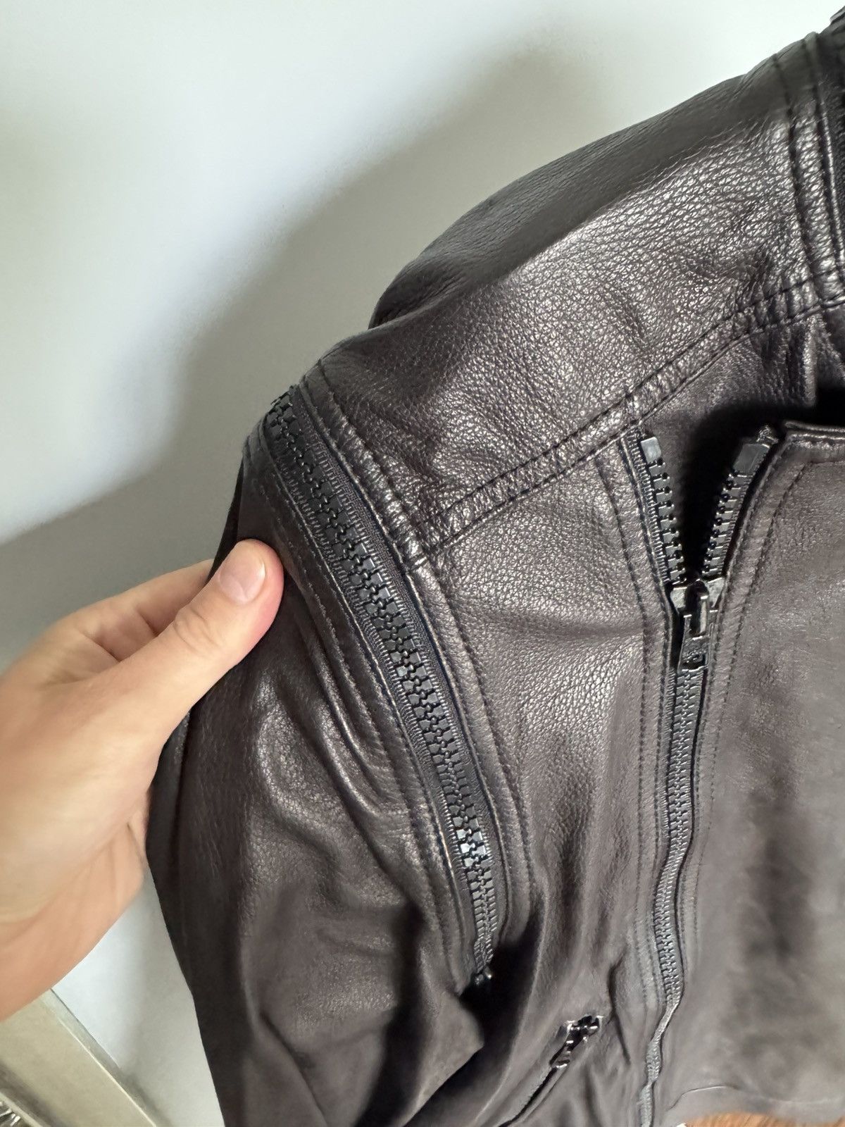 Givenchy Avant-freaking-garde Givenchy multizipper leather jacket Size US M / EU 48-50 / 2 - 6 Thumbnail