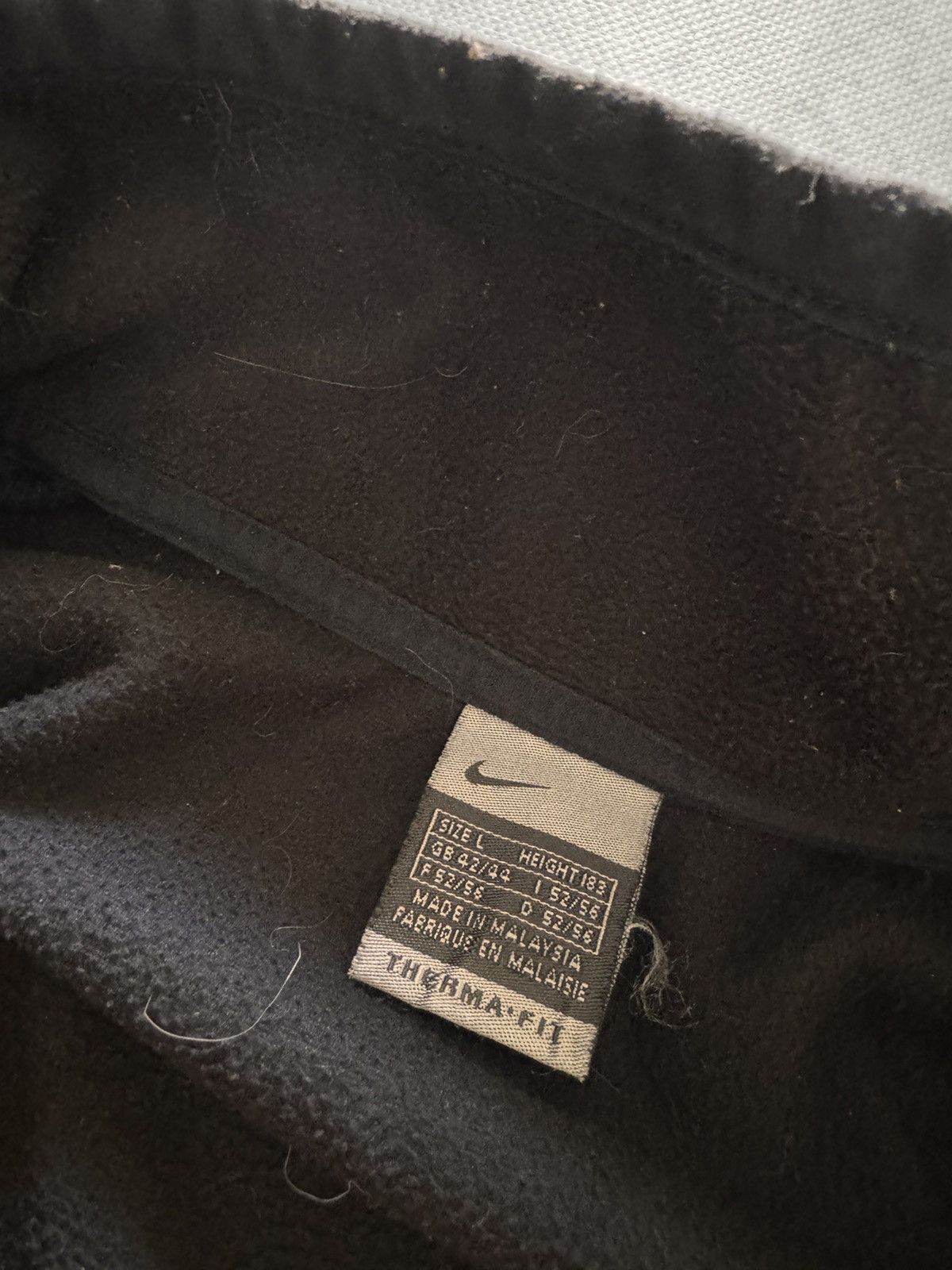Nike × Vintage NIKE VINTAGE TEDDY BASIC LOGO OVERSIZE BOXY SWEATSHIRT Size US L / EU 52-54 / 3 - 6 Thumbnail