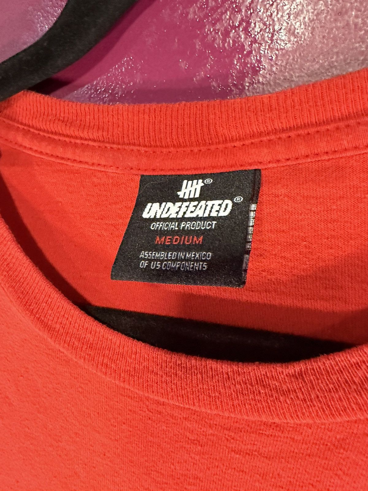 Undefeated Undefeated logo tee Size US M / EU 48-50 / 2 - 4 Thumbnail
