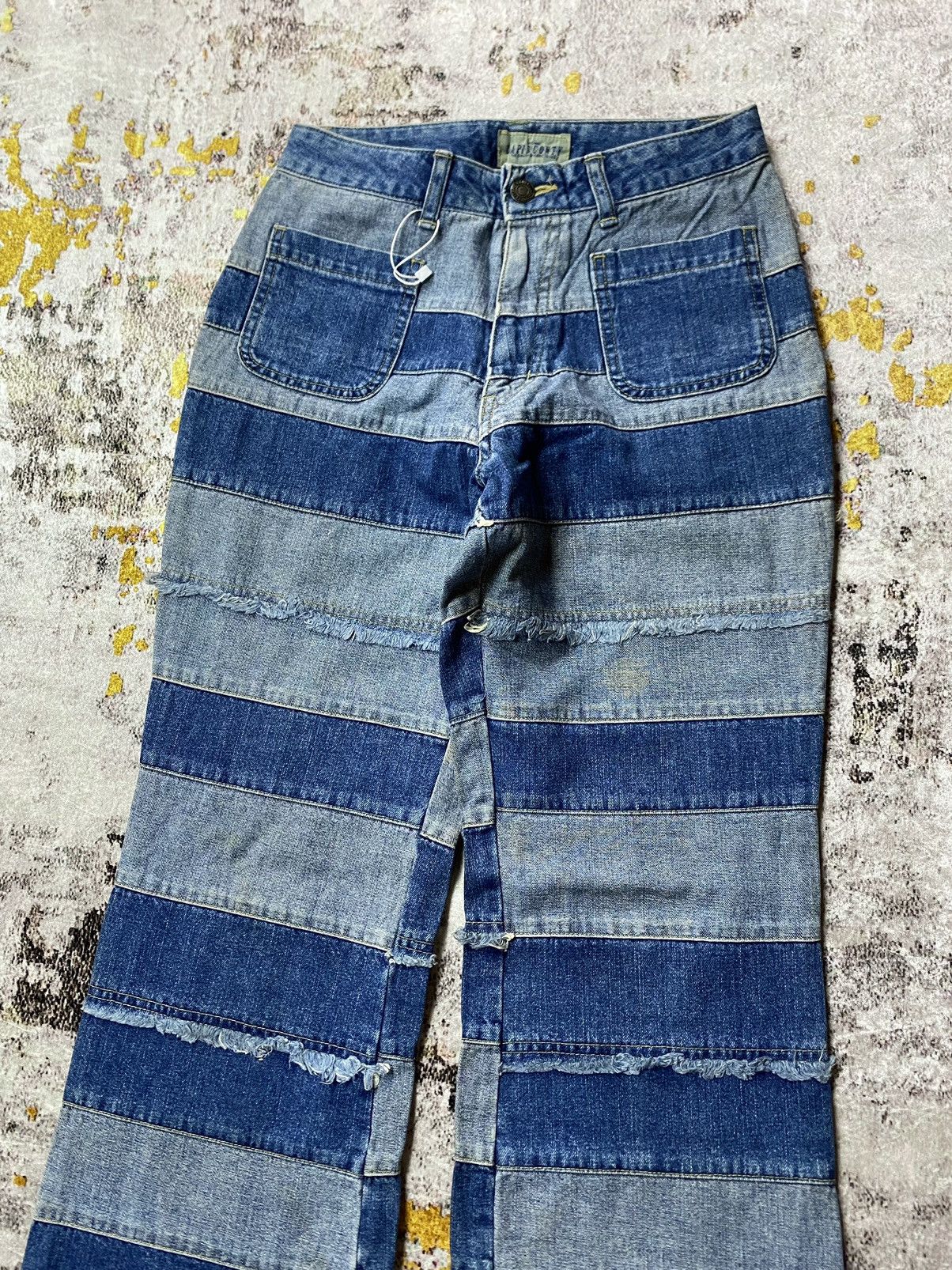 Hysteric Glamour × Japanese Brand × Tornado Mart Japanes Flare LapisContyHagi Jeans Inspired Hysteric Glamour Size 27" / US 4 / IT 40 - 3 Thumbnail