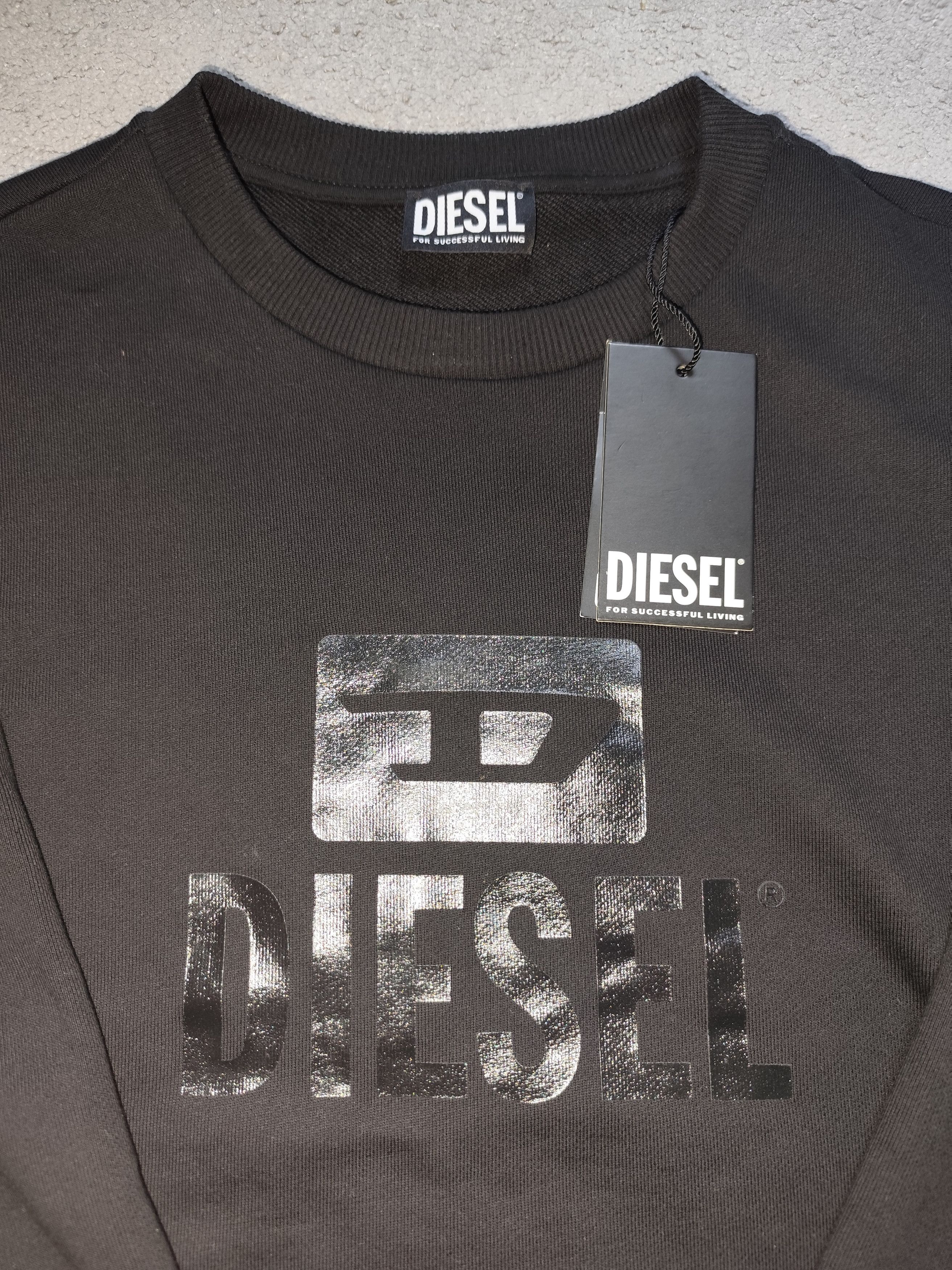 Diesel Black Diesel Sweatshirt Size US M / EU 48-50 / 2 - 2 Thumbnail