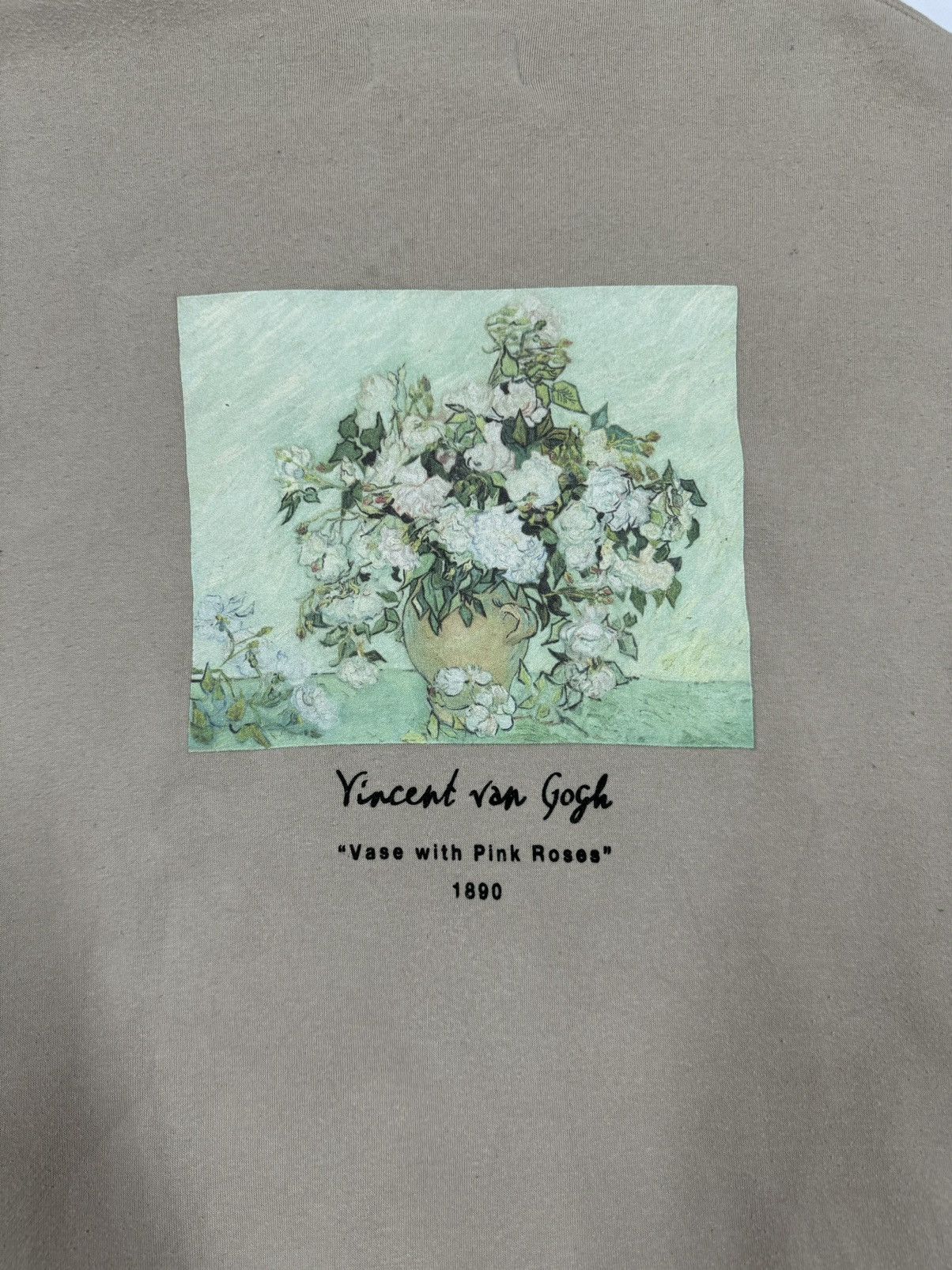 Art Comes First Repro Gallery Vincent Van Gogh Vase With Pink Roses Size US L / EU 52-54 / 3 - 12 Thumbnail
