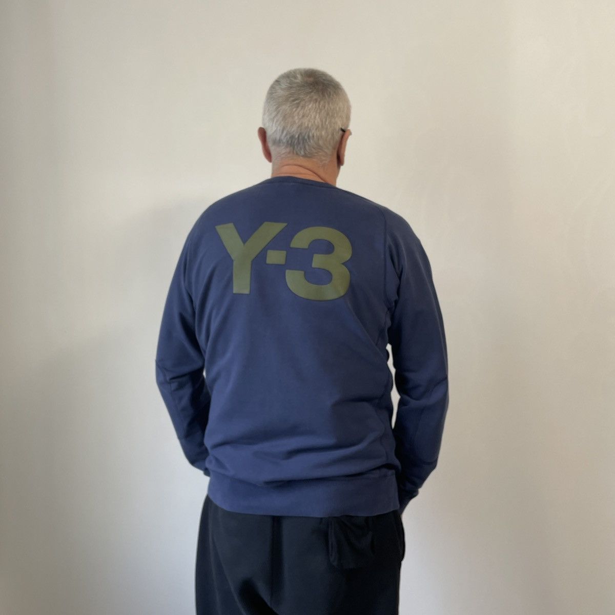 Y-3 Y-3 Logo Sweatshirt Mens Size XL Size US XL / EU 56 / 4 - 1 Thumbnail