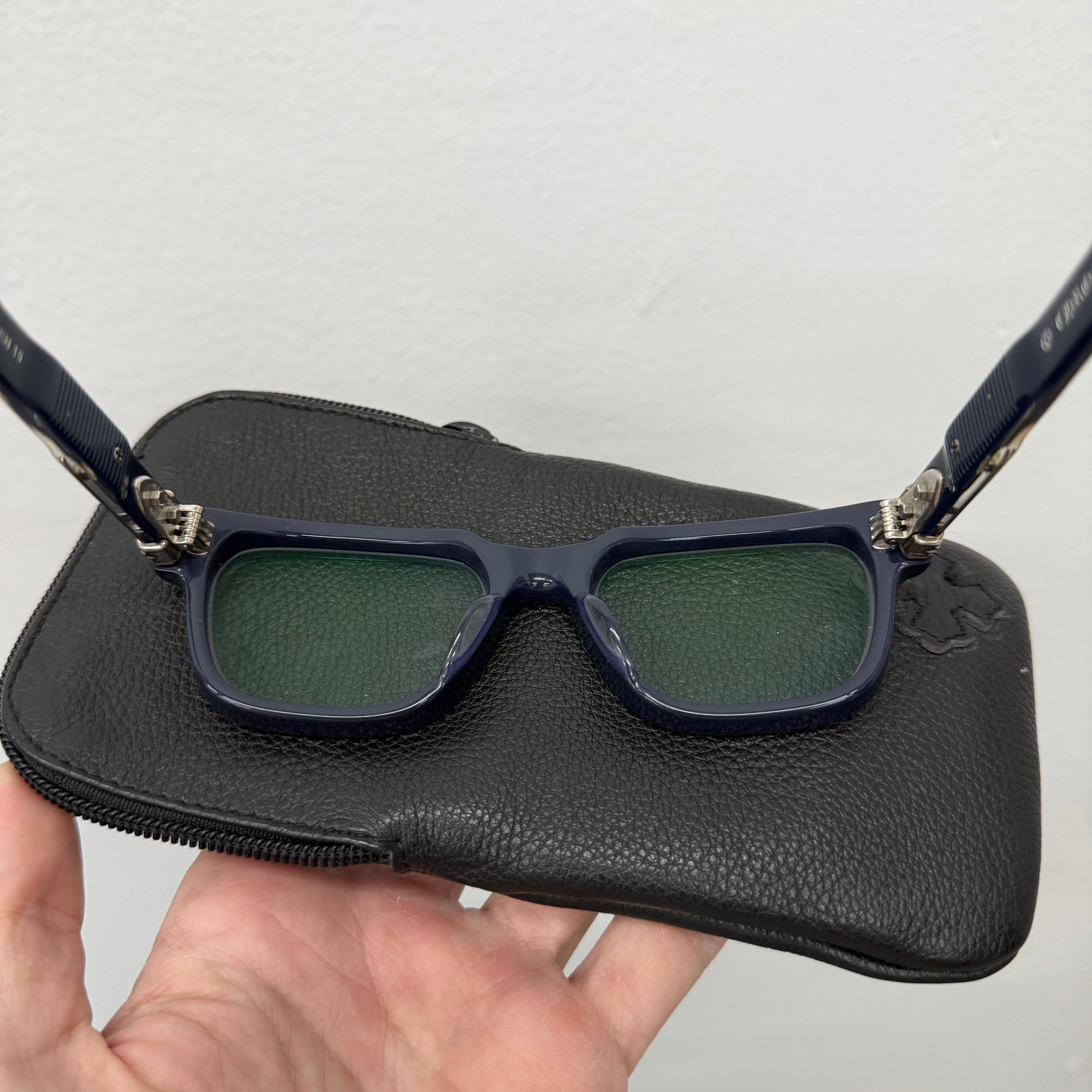 Chrome Hearts Chrome Hearts “Pen 15” Blue Glasses Clear Frames Size ONE SIZE - 7 Thumbnail