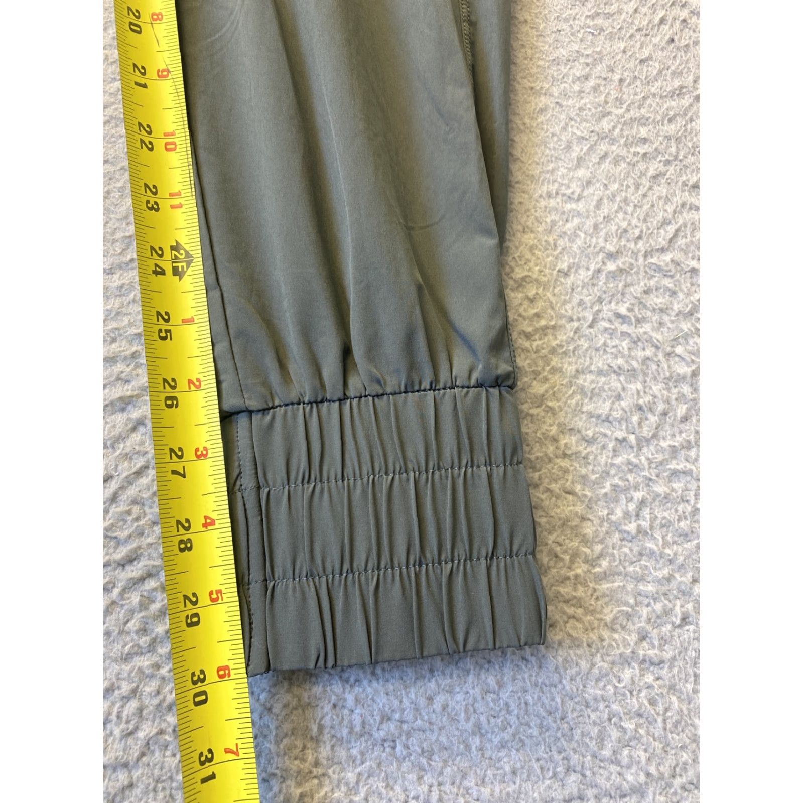Vintage VINTAGE So Ill Women's Jogger Pants Forest Green Size S Mid Rise Ankle Tapered Cotton Lyocell Size 28" / US 6 / IT 42 - 5 Thumbnail