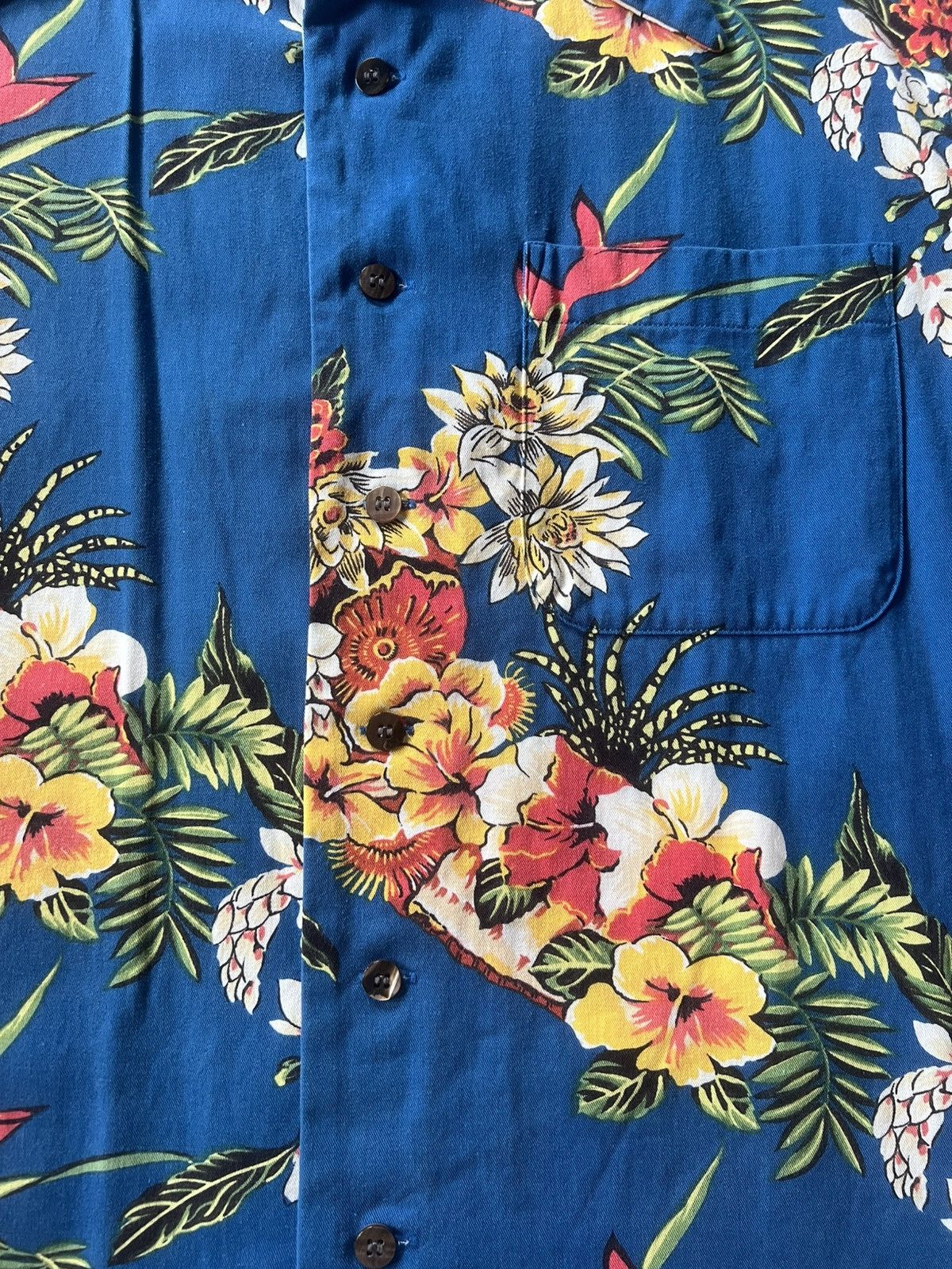 Yohji Yamamoto Yohji Yamamoto Pour Homme SS97 Hawaiian Floral Button Up Size US M / EU 48-50 / 2 - 2 Thumbnail