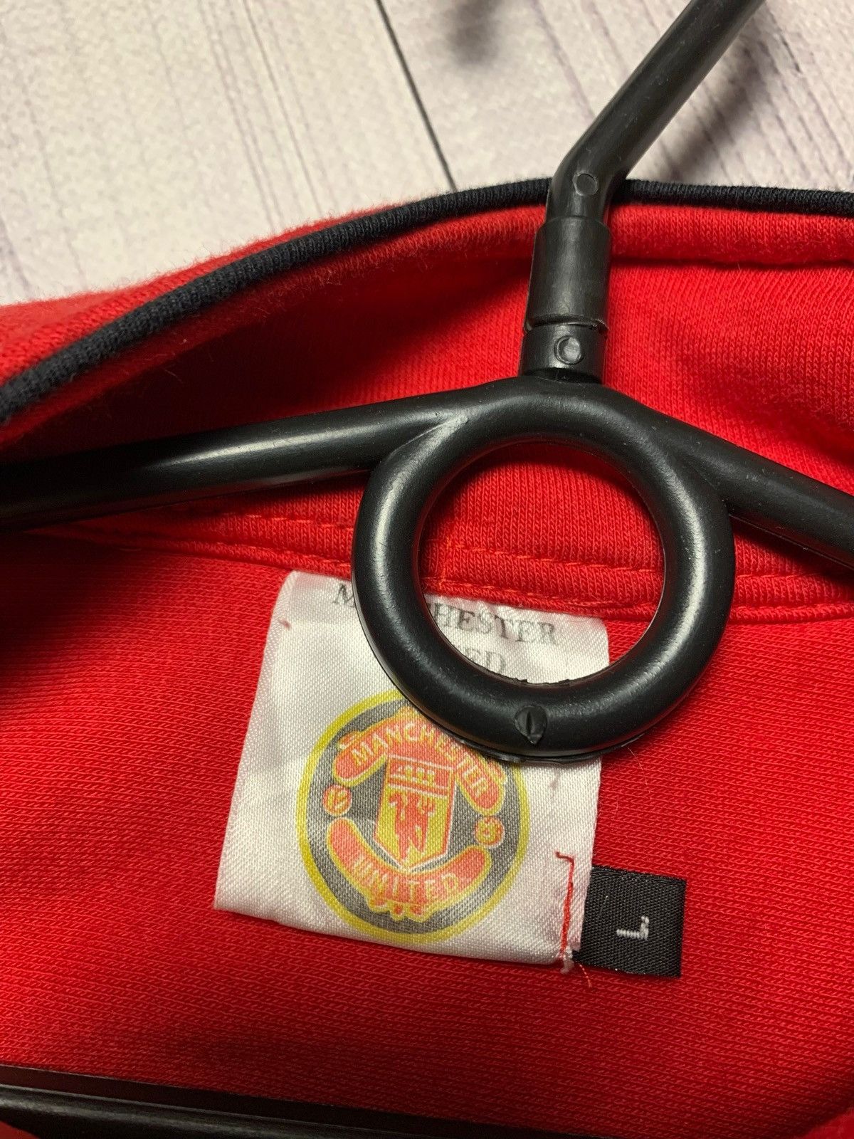 Vintage Vintage Soccer Jacket Bomber Manchester United size L rare Size US L / EU 52-54 / 3 - 3 Thumbnail