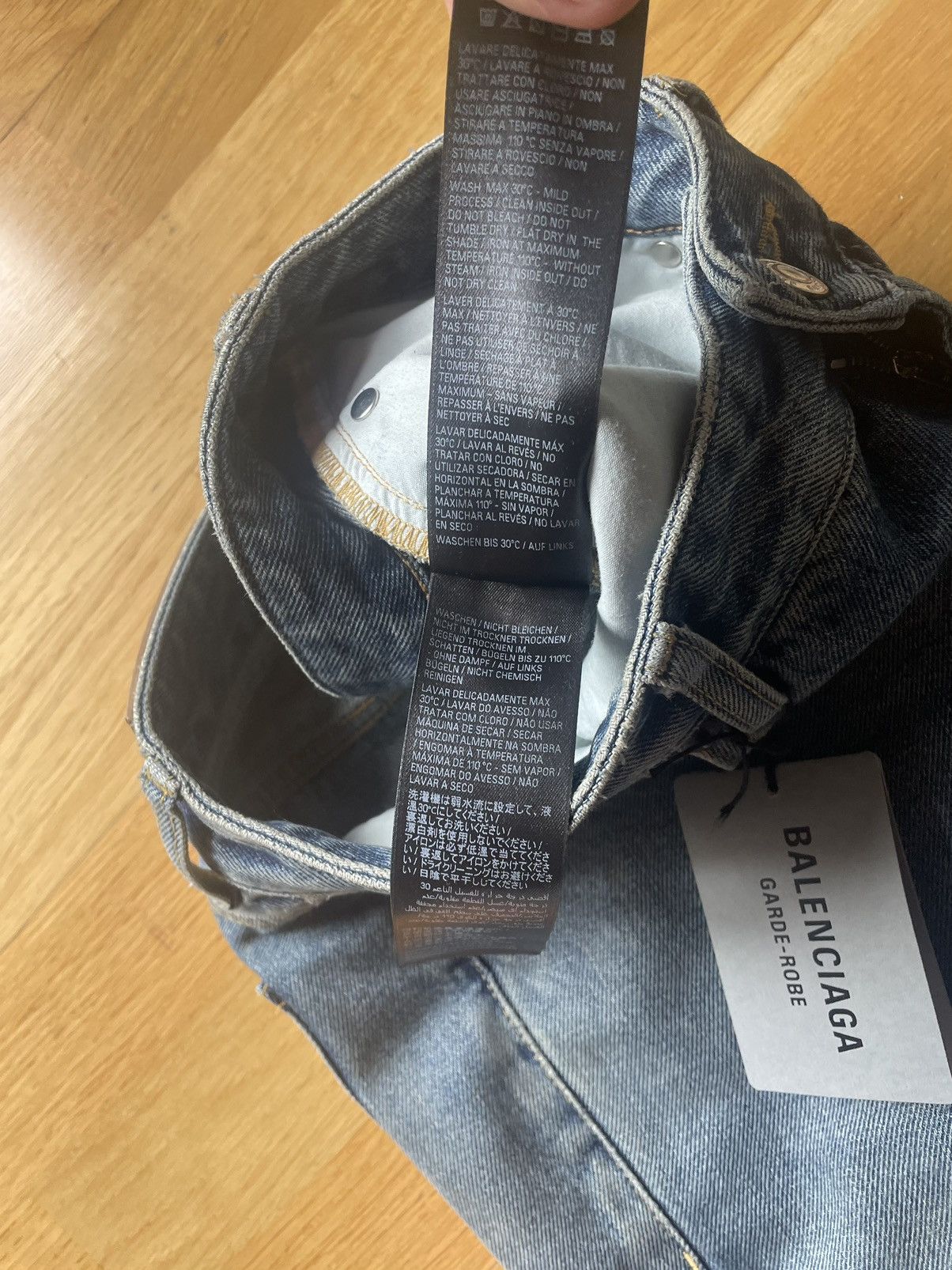Balenciaga Balenciaga flared jeans Size US 27 - 7 Thumbnail