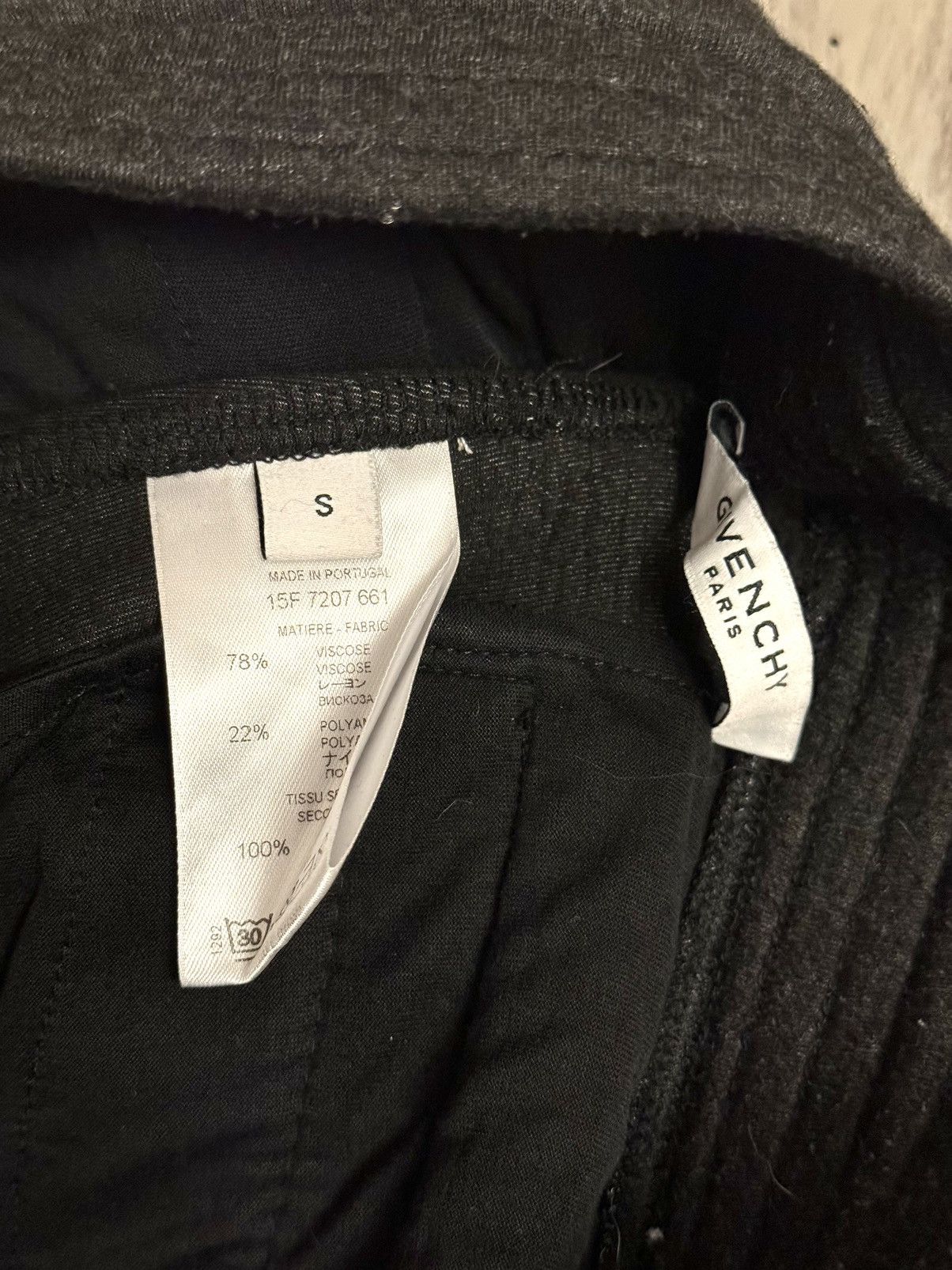 Givenchy × Riccardo Tisci givenchy tisci cross neoprene joggers pants S Size US 29 - 6 Thumbnail