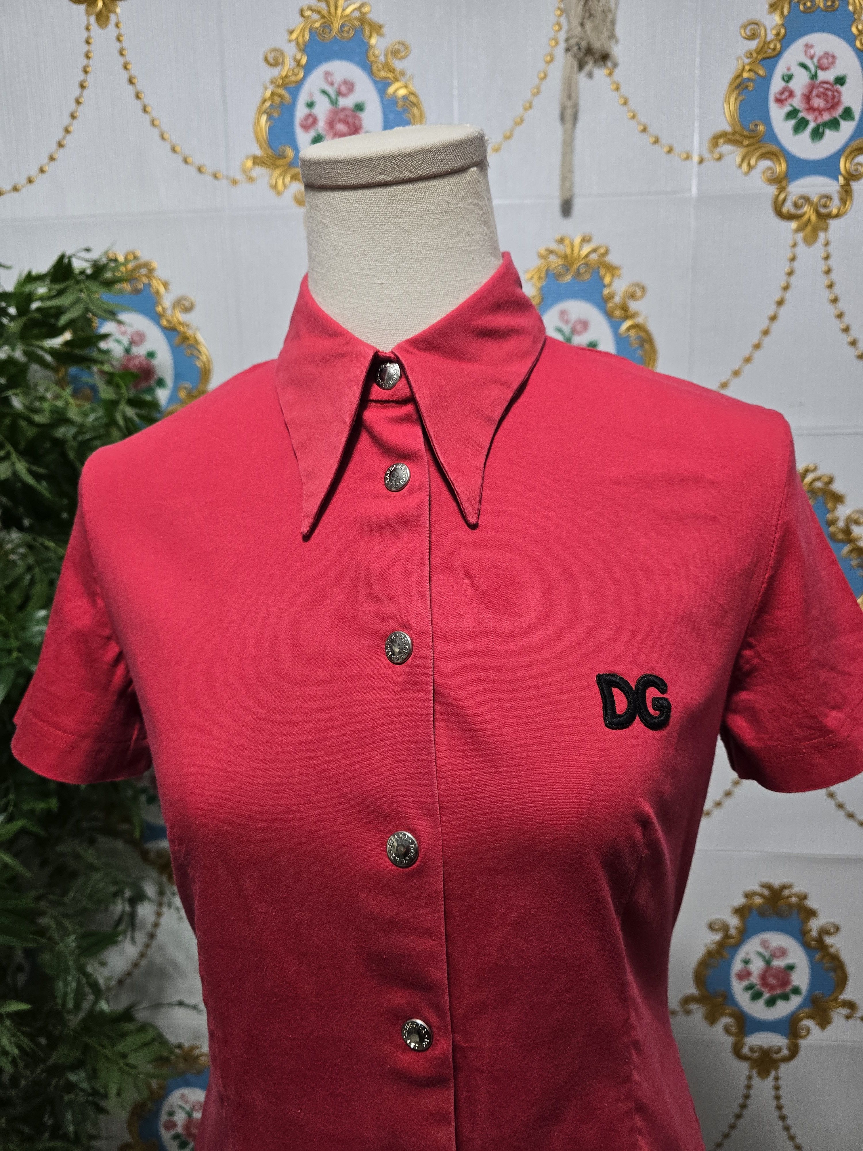 Dolce & Gabbana Dolce&Gabbana short-sleeve.1980' VINTAGE. SAVERIO Sp Size L / US 10 / IT 46 - 2 Thumbnail