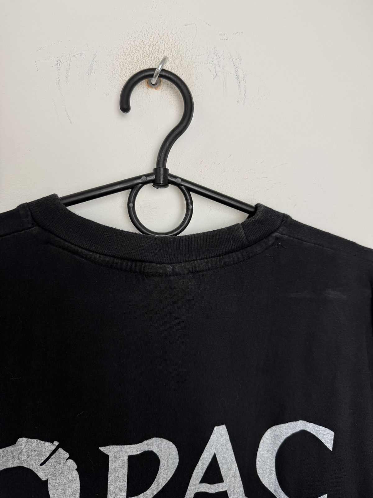 Band Tees × Rap Tees × Vintage Vintage 90's 2Pac Tupac Rap Tee Over Print T-Shirt Size US M / EU 48-50 / 2 - 6 Thumbnail