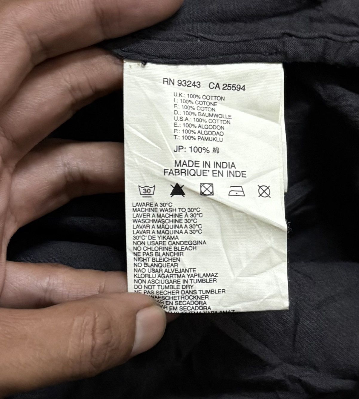 Diesel DIESEL JACKET BLACK VINTAGE Size US L / EU 52-54 / 3 - 11 Thumbnail