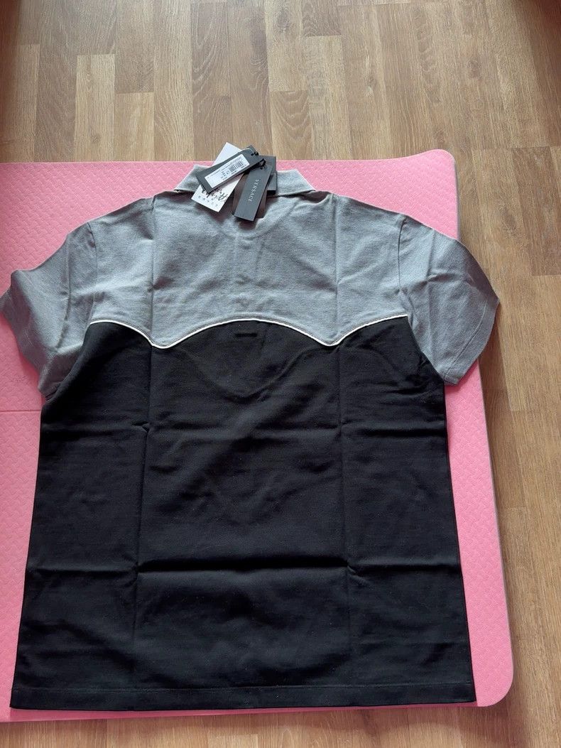 Versace Versace Men's color-blocked polo shirt Size US XXL / EU 58 / 5 - 2 Thumbnail