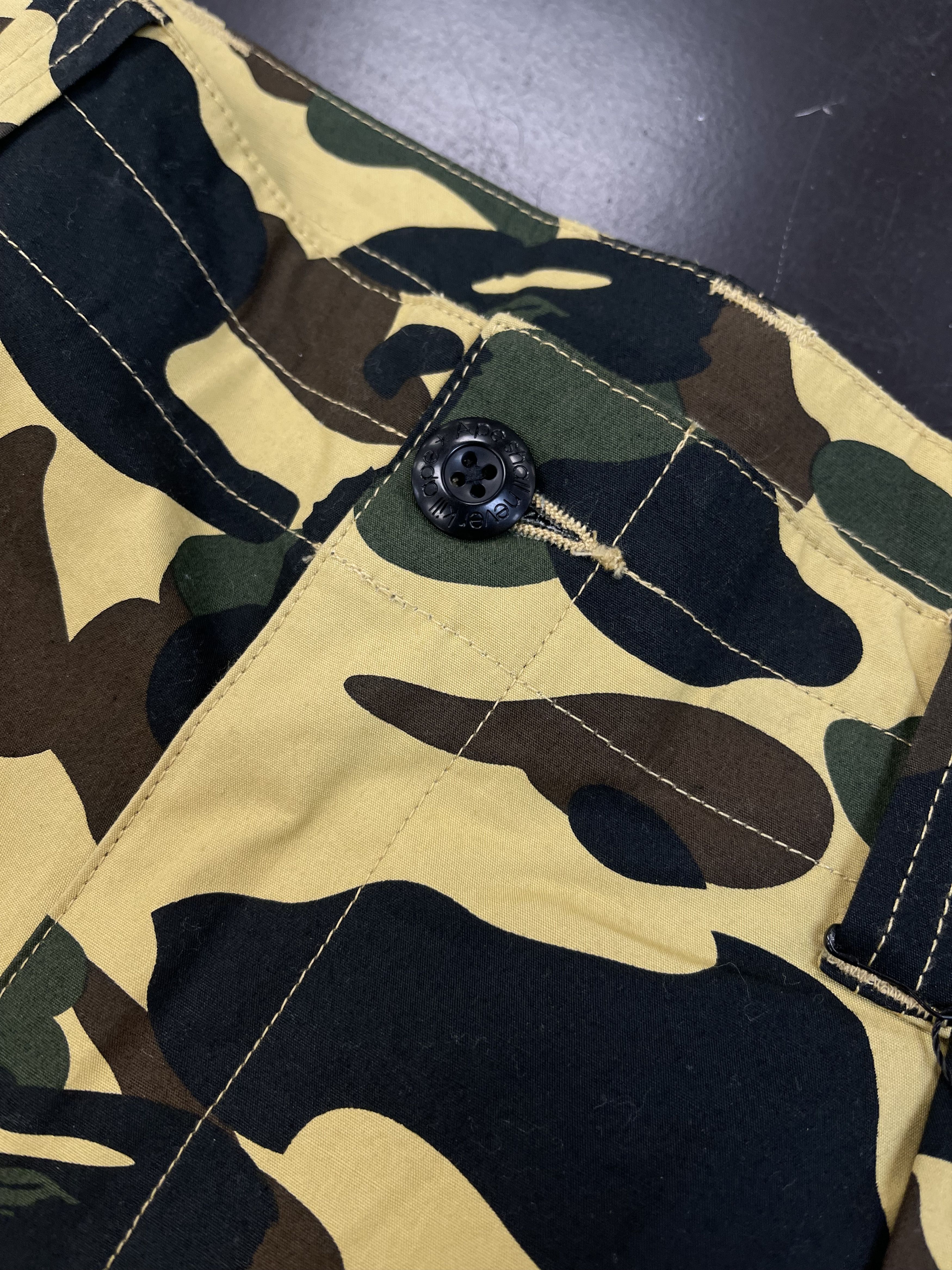 Bape Bape 1st Camo Cargo Pants SS22 Khaki Size US 38 / EU 54 - 2 Thumbnail