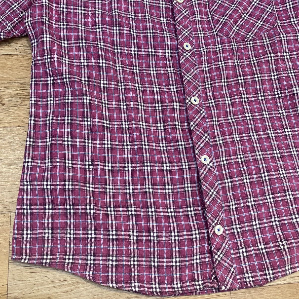 Burberry Burberry Black Label Plaid Button Up Shirt Size US M / EU 48-50 / 2 - 3 Thumbnail