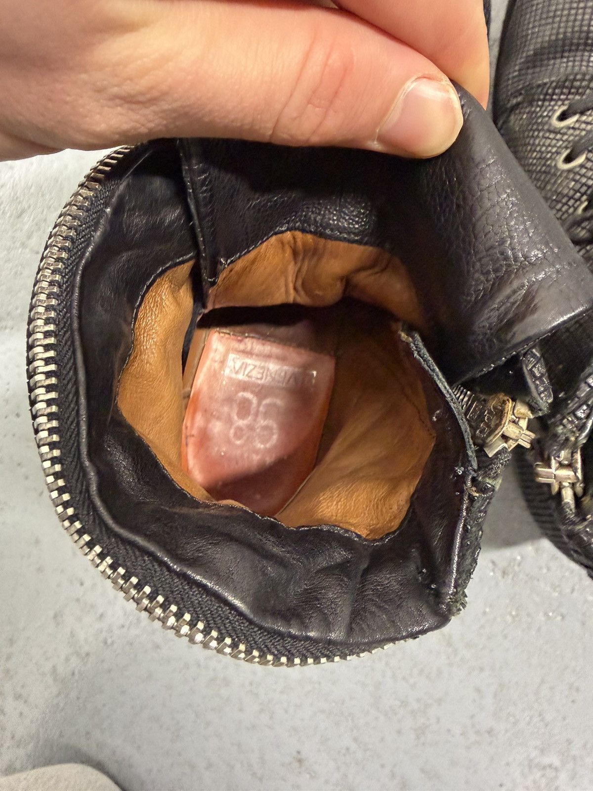 A.S.98 Avant-garde A.S.98 Leather Boots Size US 9 / IT 39 - 8 Thumbnail