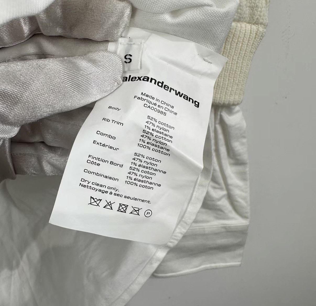 Alexander Wang Alexander Wang Shirt & Sweater Hybrid Top J42 Size S / US 4 / IT 40 - 4 Thumbnail