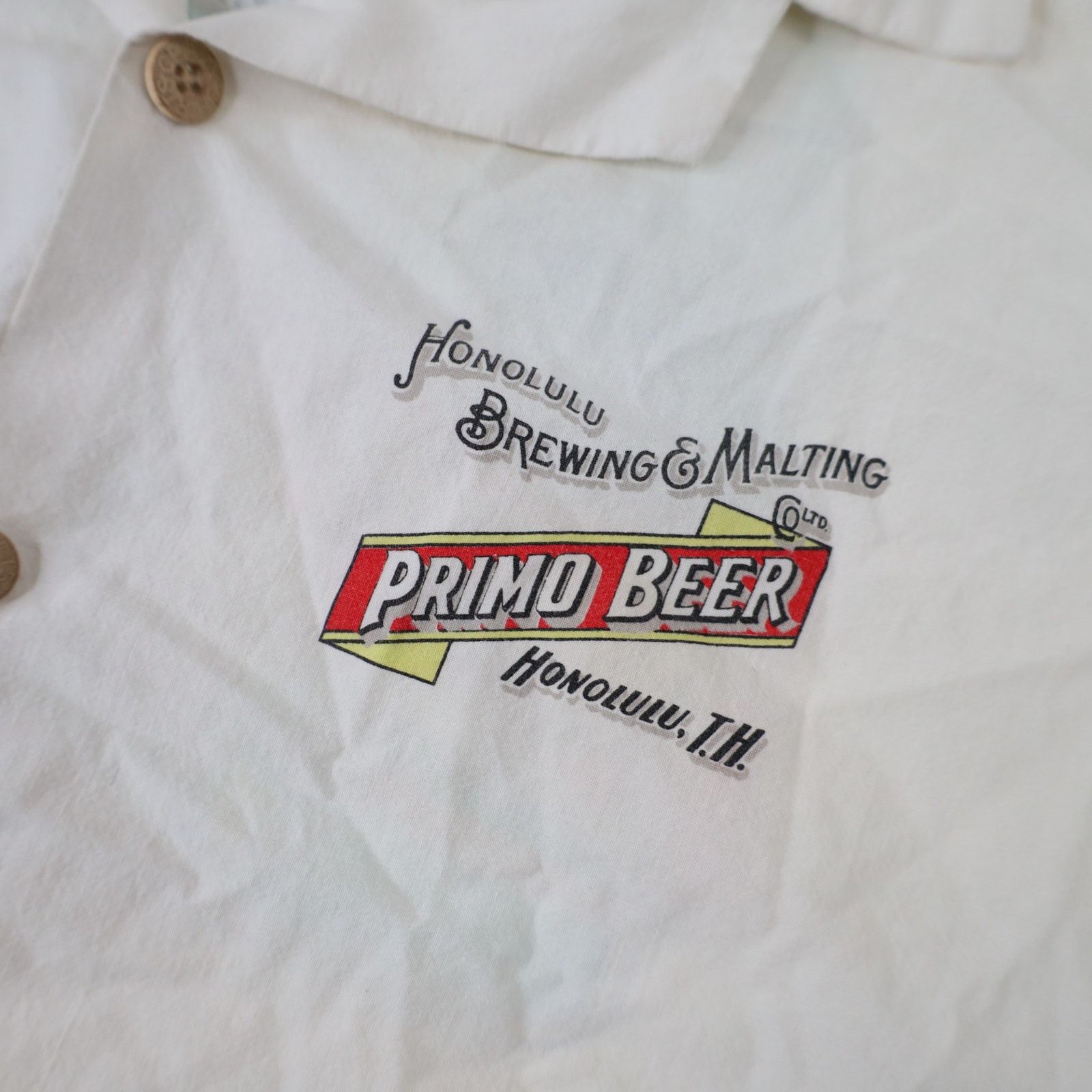 Vintage Vintage Primo Beer Hawaiian Button Up Shirt Size US L / EU 52-54 / 3 - 5 Thumbnail