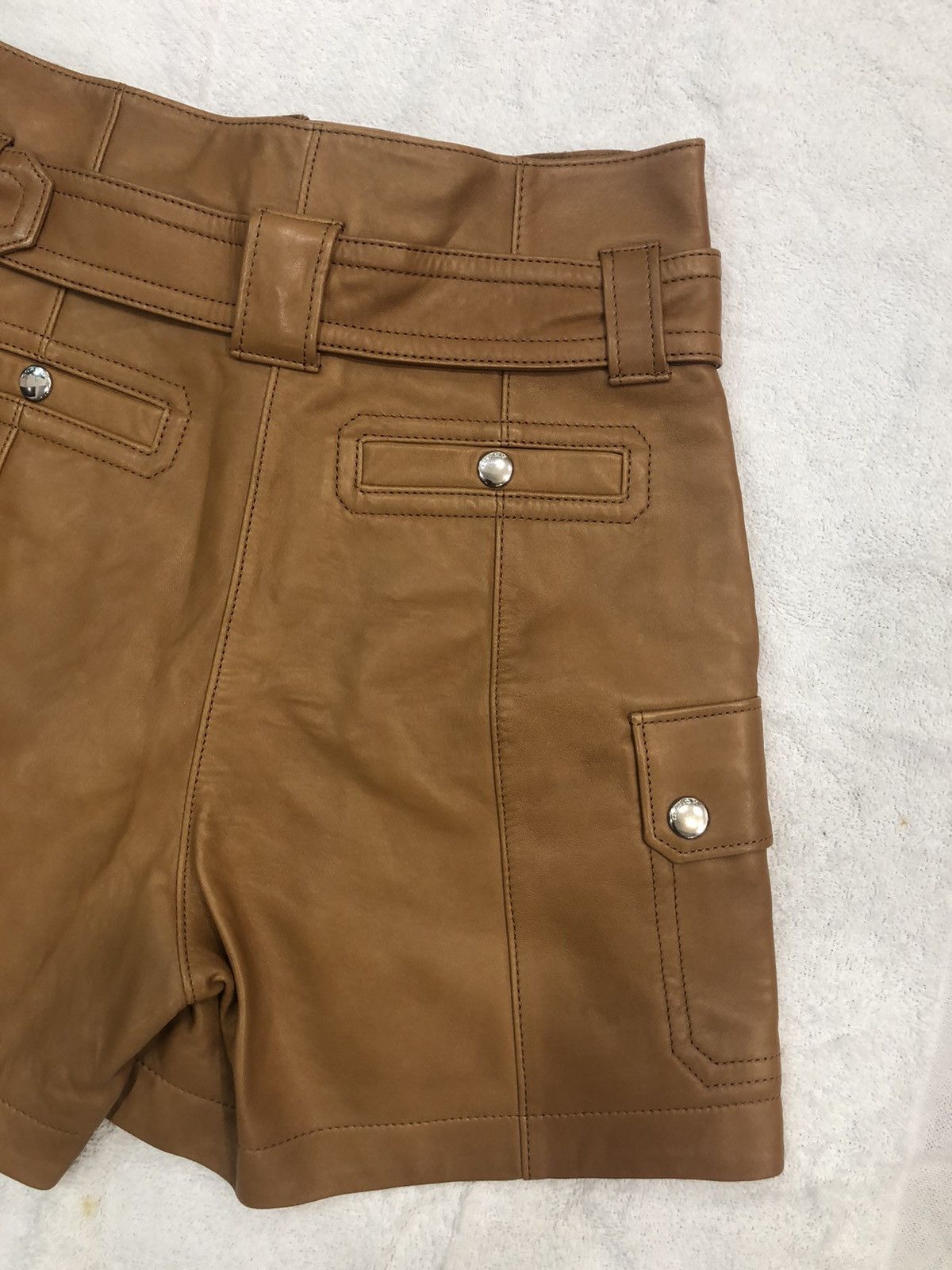 Coach Coach Leather Belted Short Pants Size US 28 / EU 44 - 9 Thumbnail